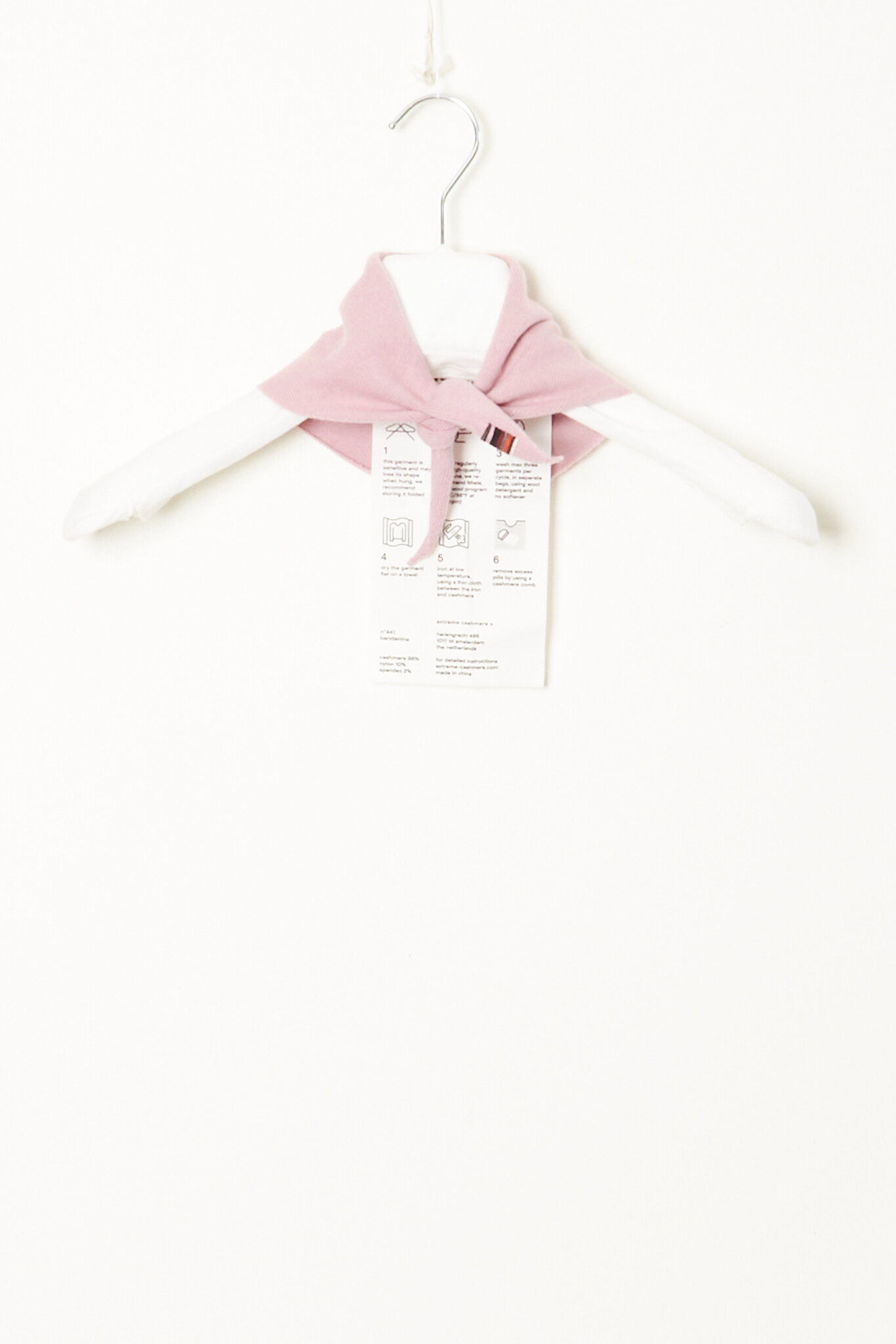 Extreme cashmere n°441 cashmere bandanina