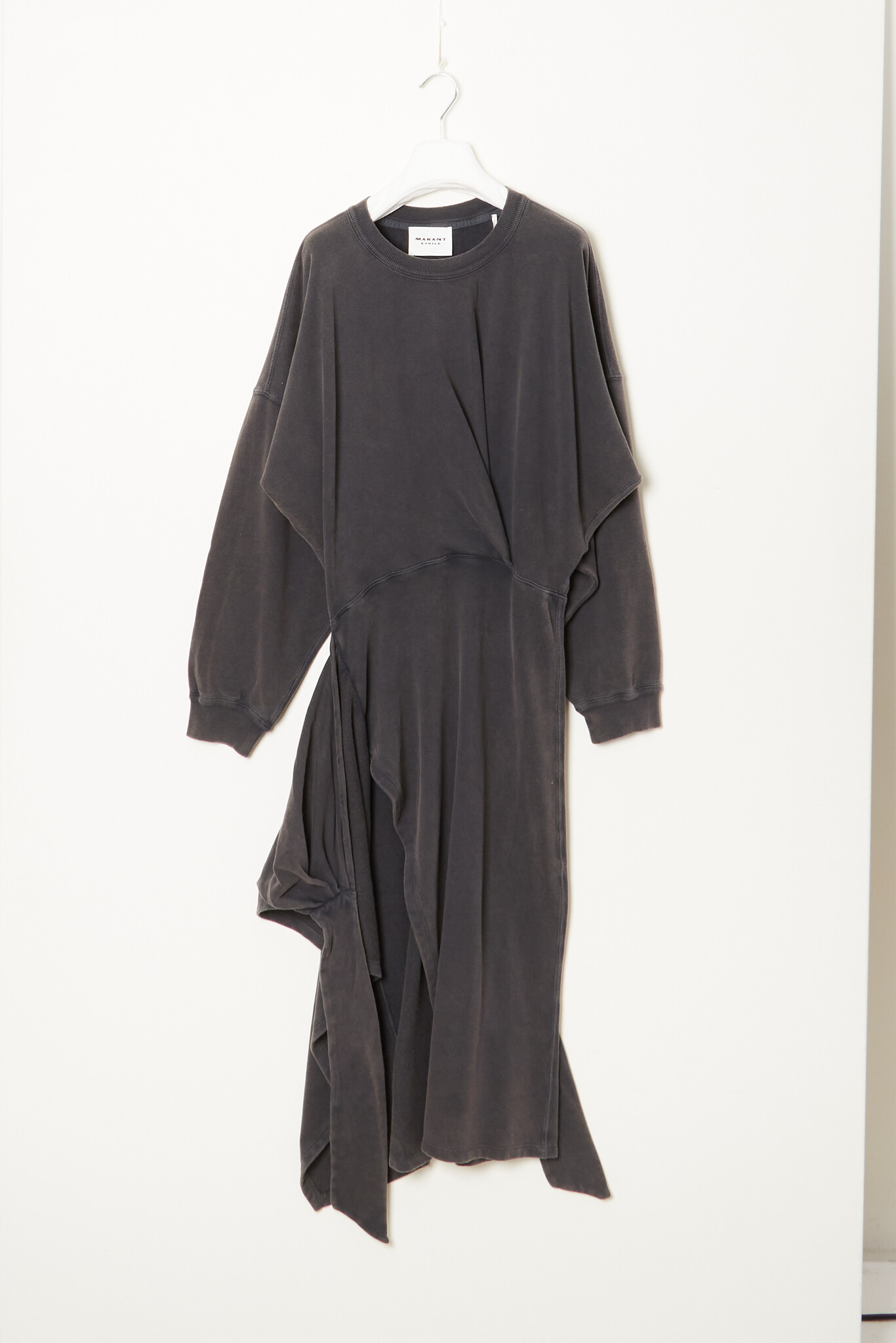 Marant Etoile - Sandrina drapy sweat dress