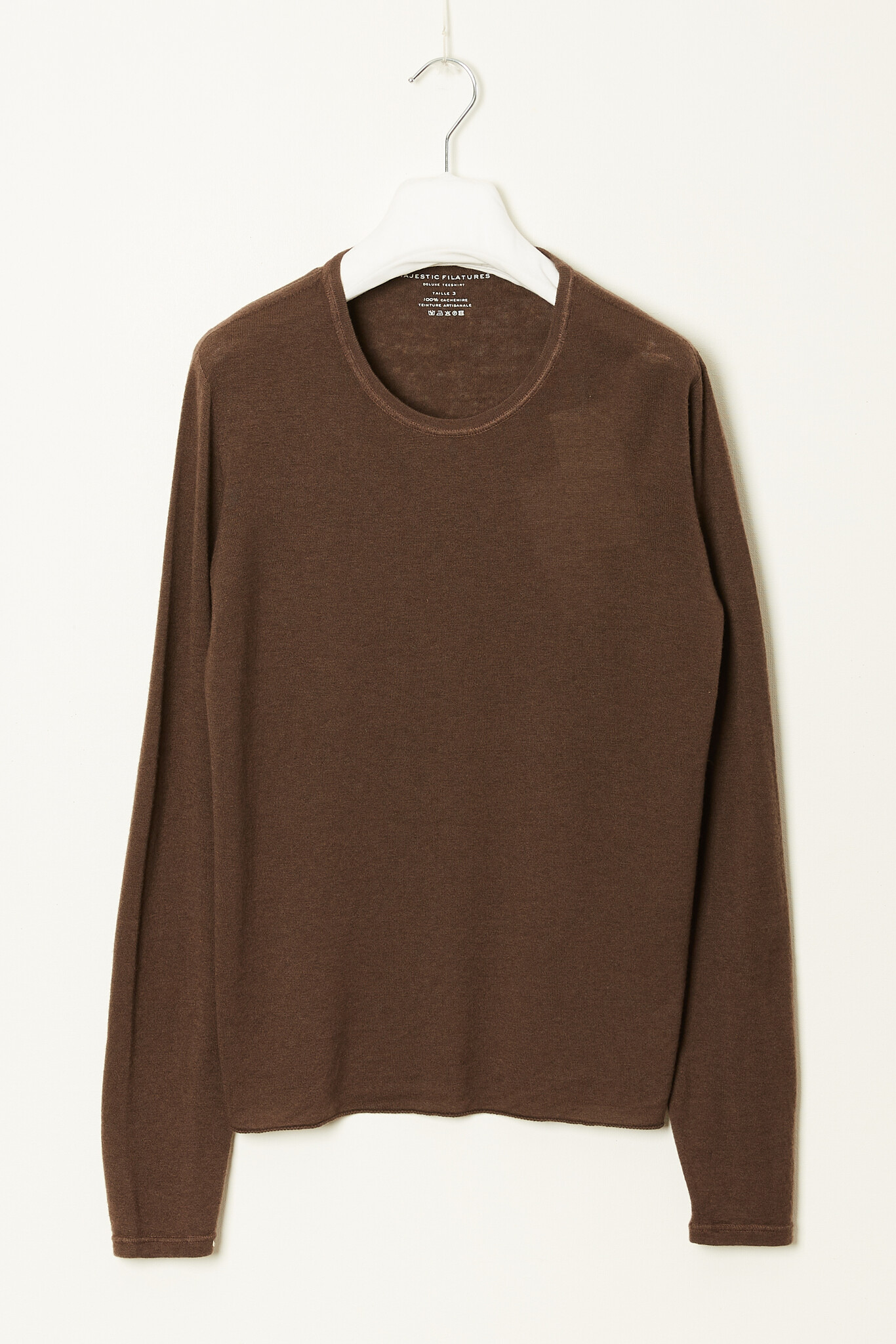 Majestic Filatures Col rond manches longues