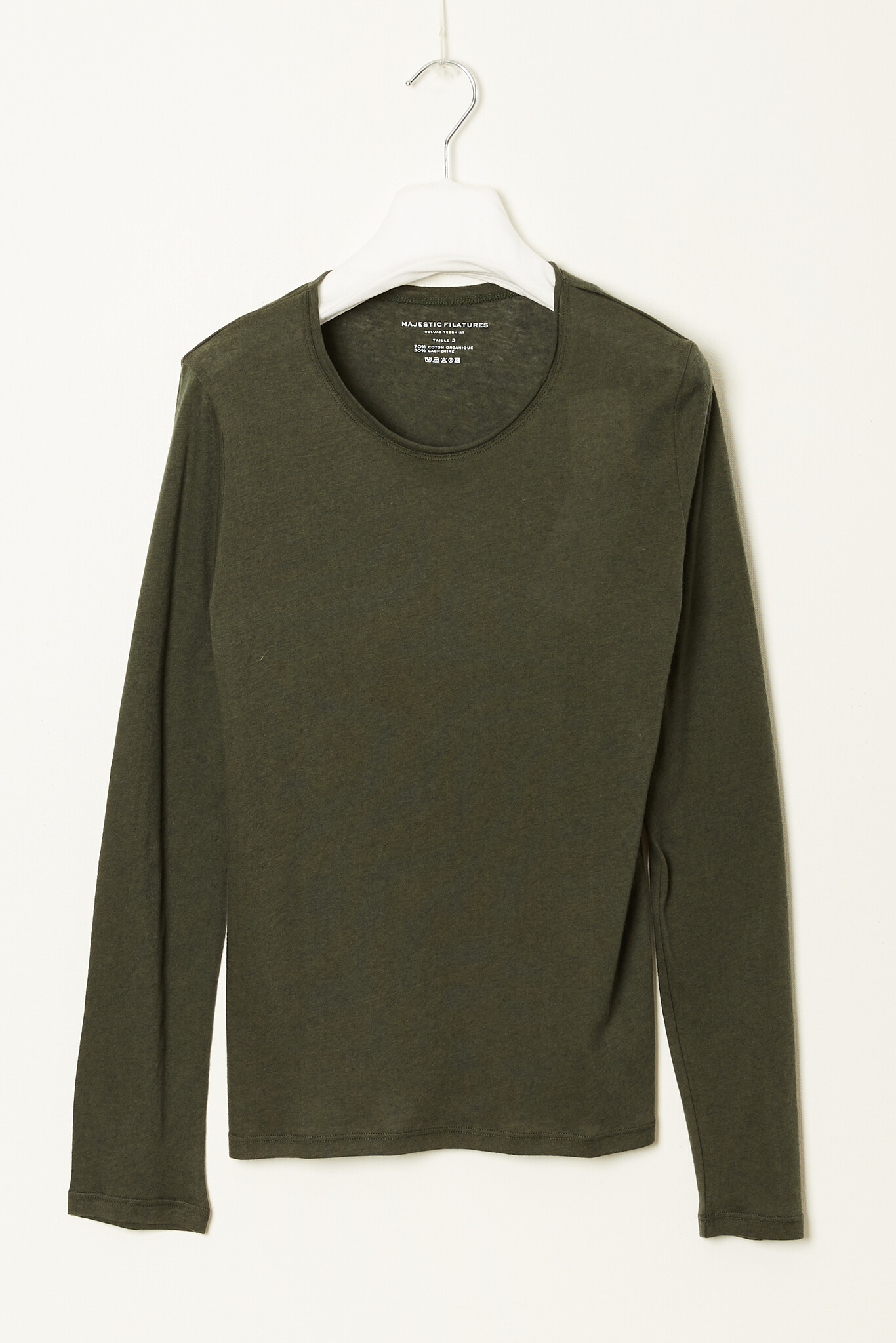 Majestic Filatures Col rond manches longues