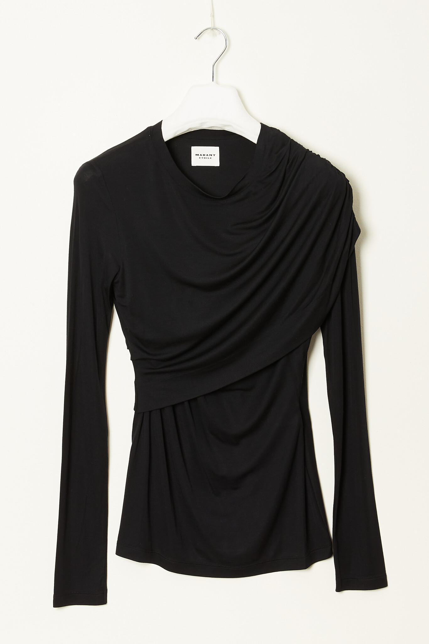 Marant Etoile Dressi drapy jersey top