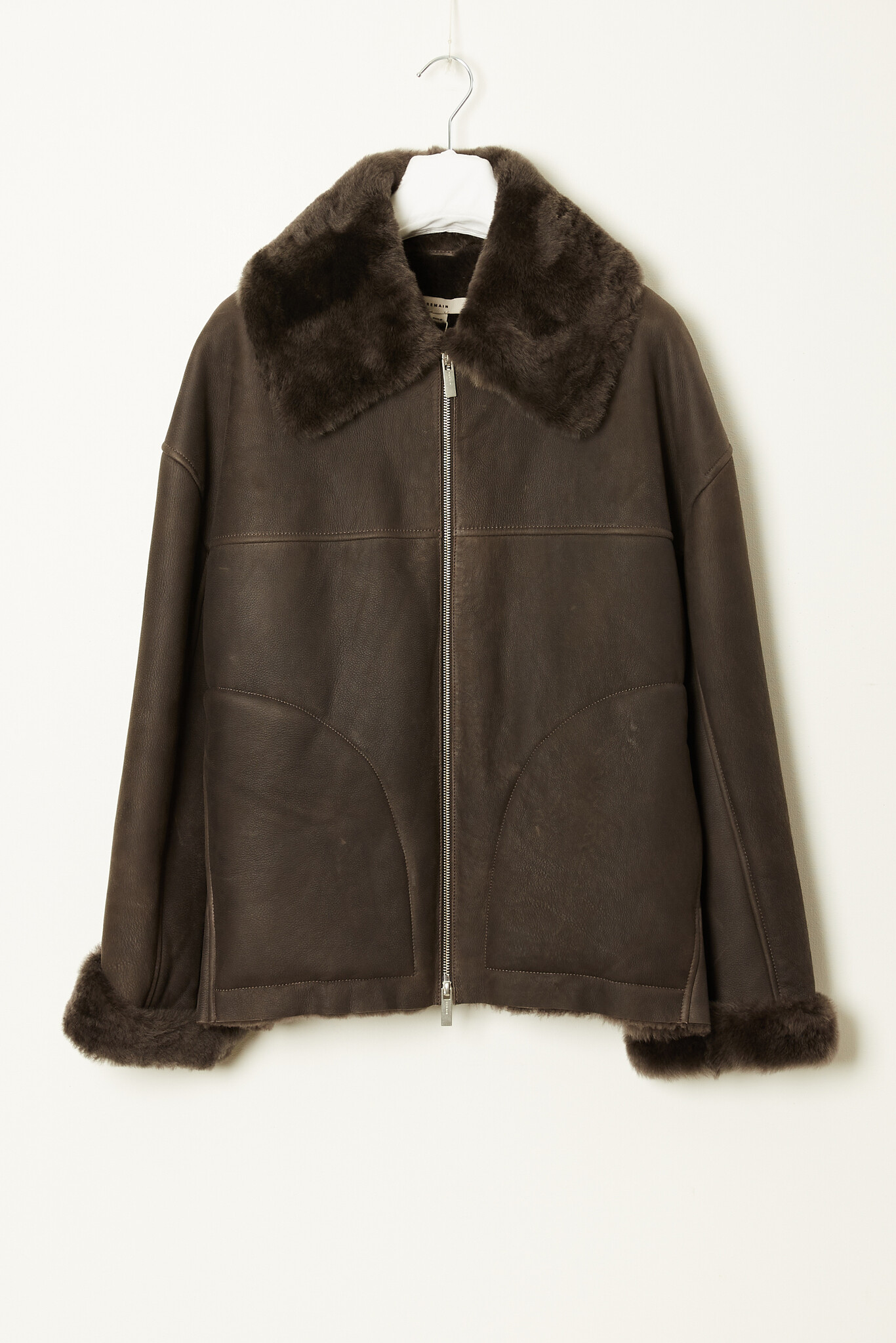 Remain - Shearling bomber jacket