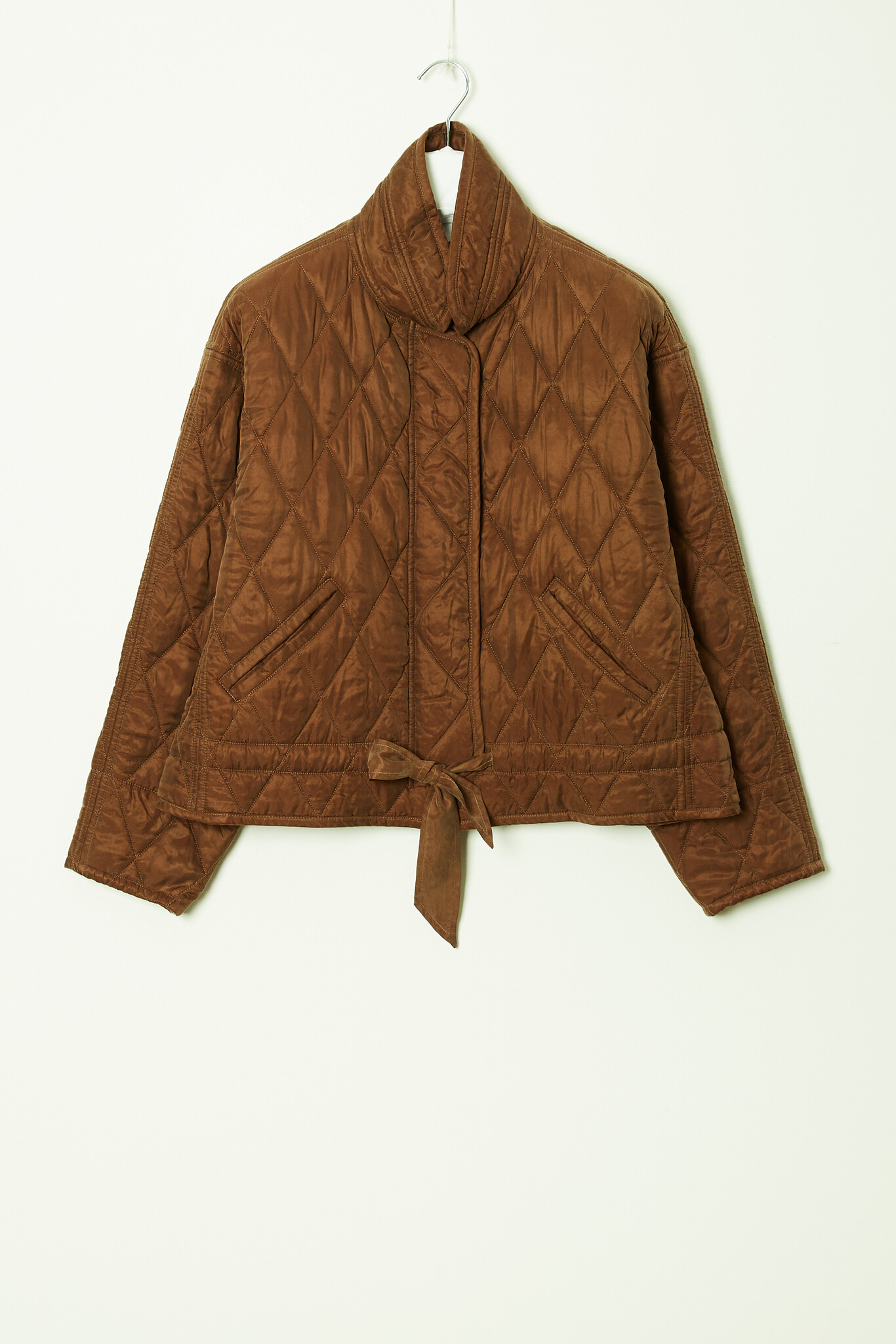 Marant Etoile Zakiani washed satin coat