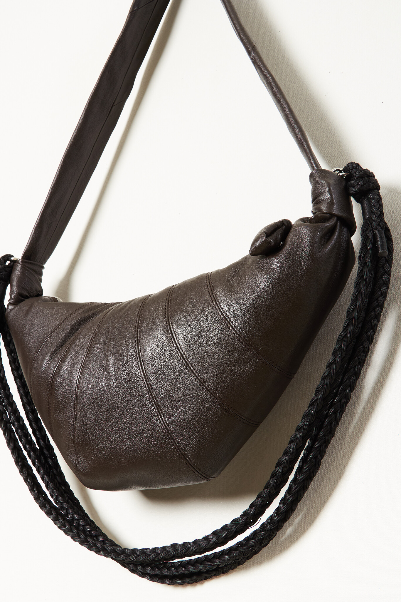 Lemaire - Braid medium croissant bag