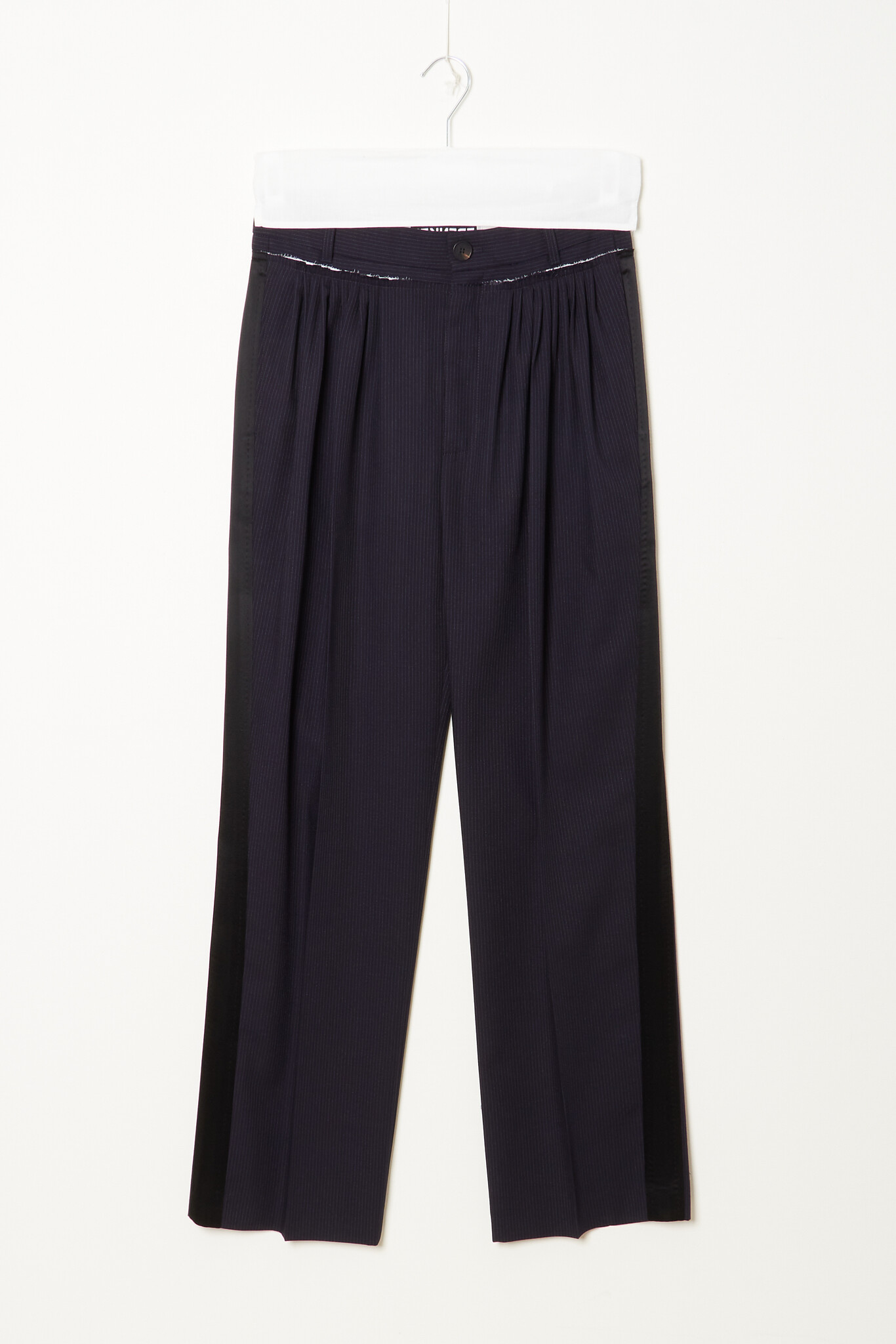 Frenken - Jump pinstripe pleat pants