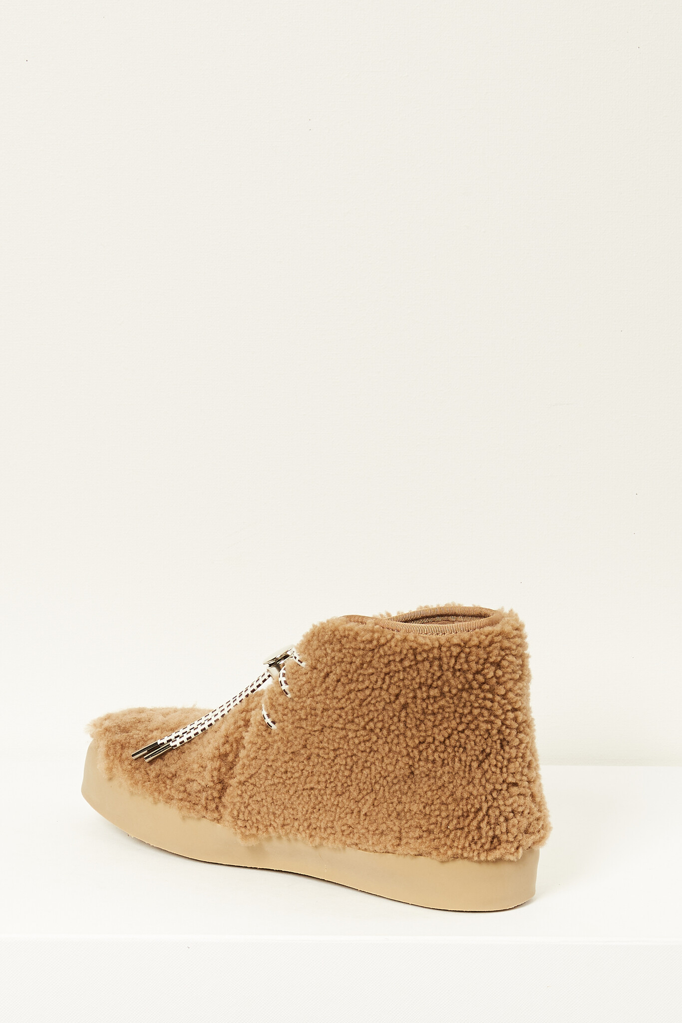 Le Monde Béryl - Desert shearling lace up