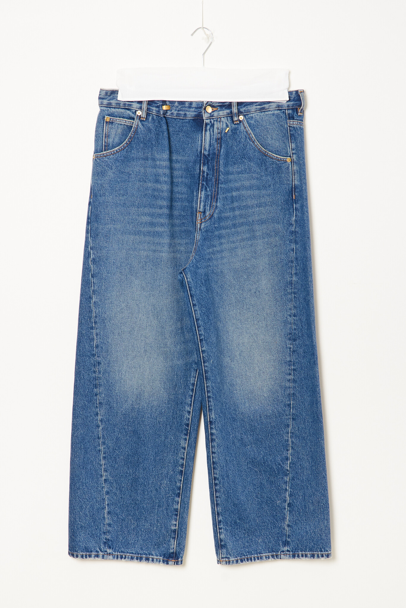 Darkpark - Ines fold over denim