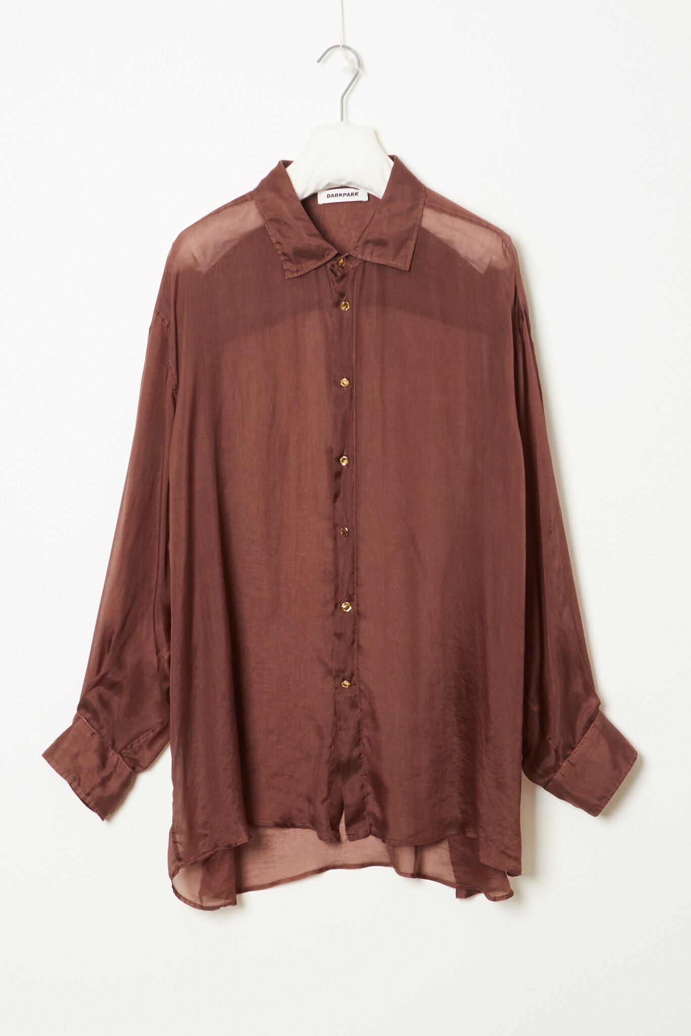 Darkpark - Keanu silk organza shirt