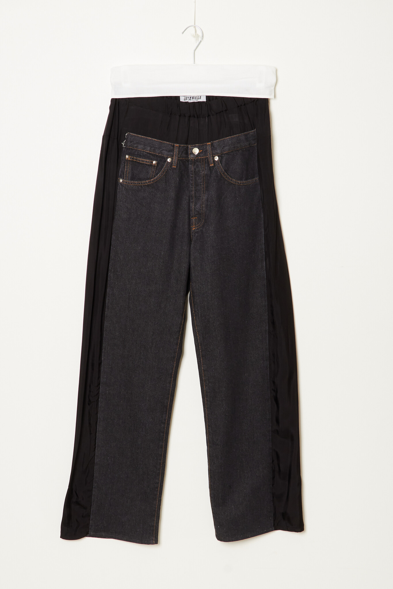 Lutz Huelle - Low denim pants