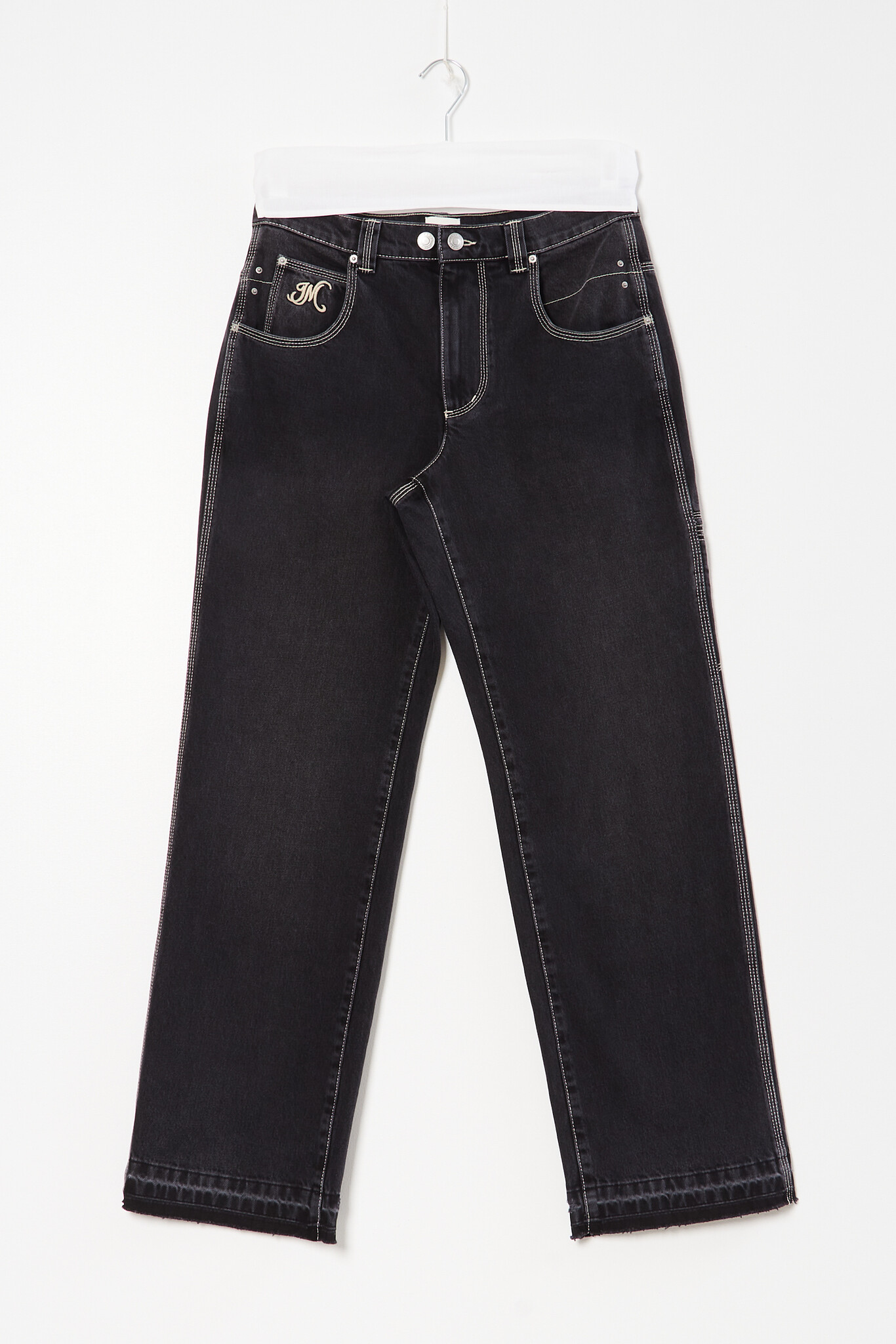 Isabel Marant - Jeyda topstitch denim