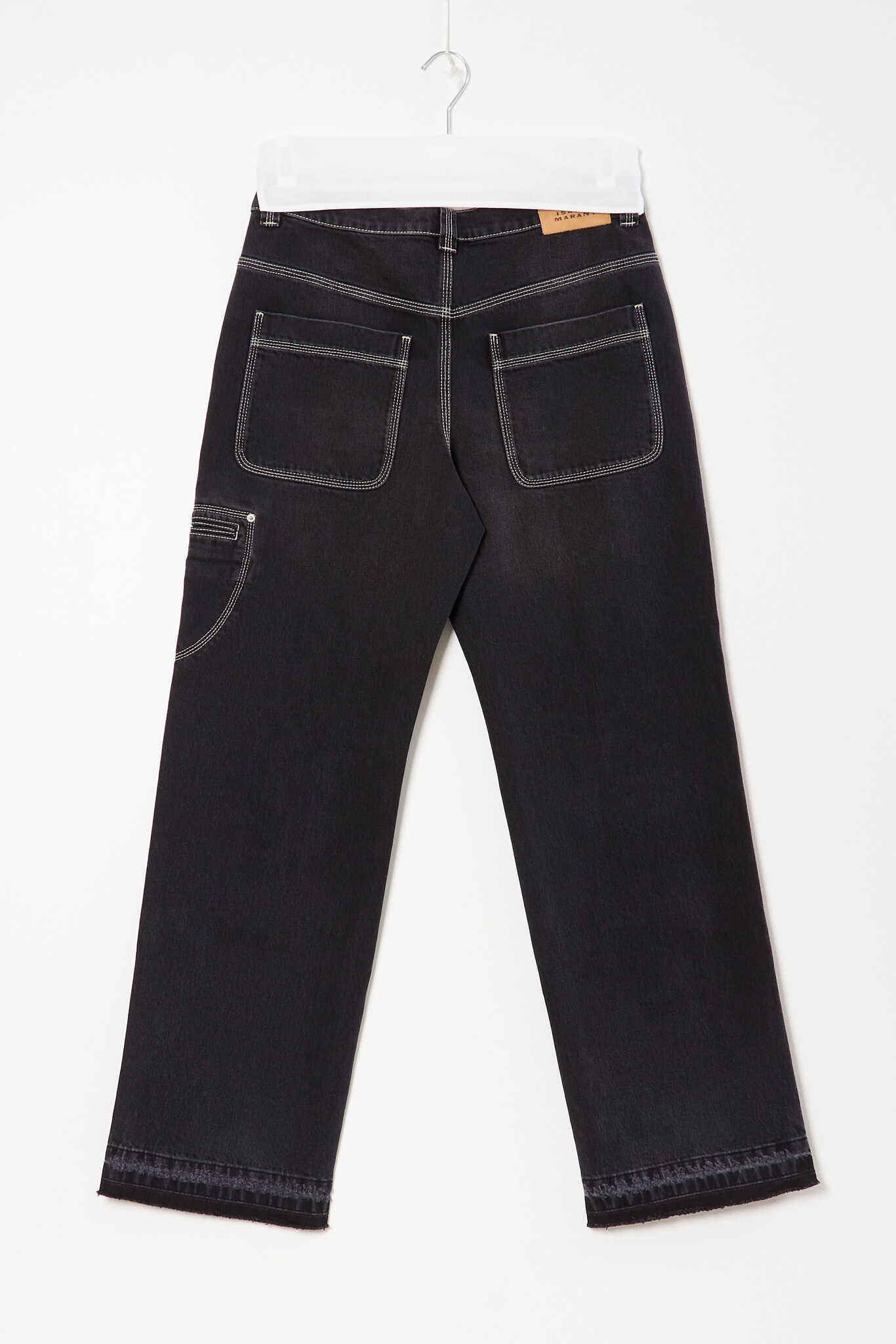 Isabel Marant - Jeyda topstitch denim