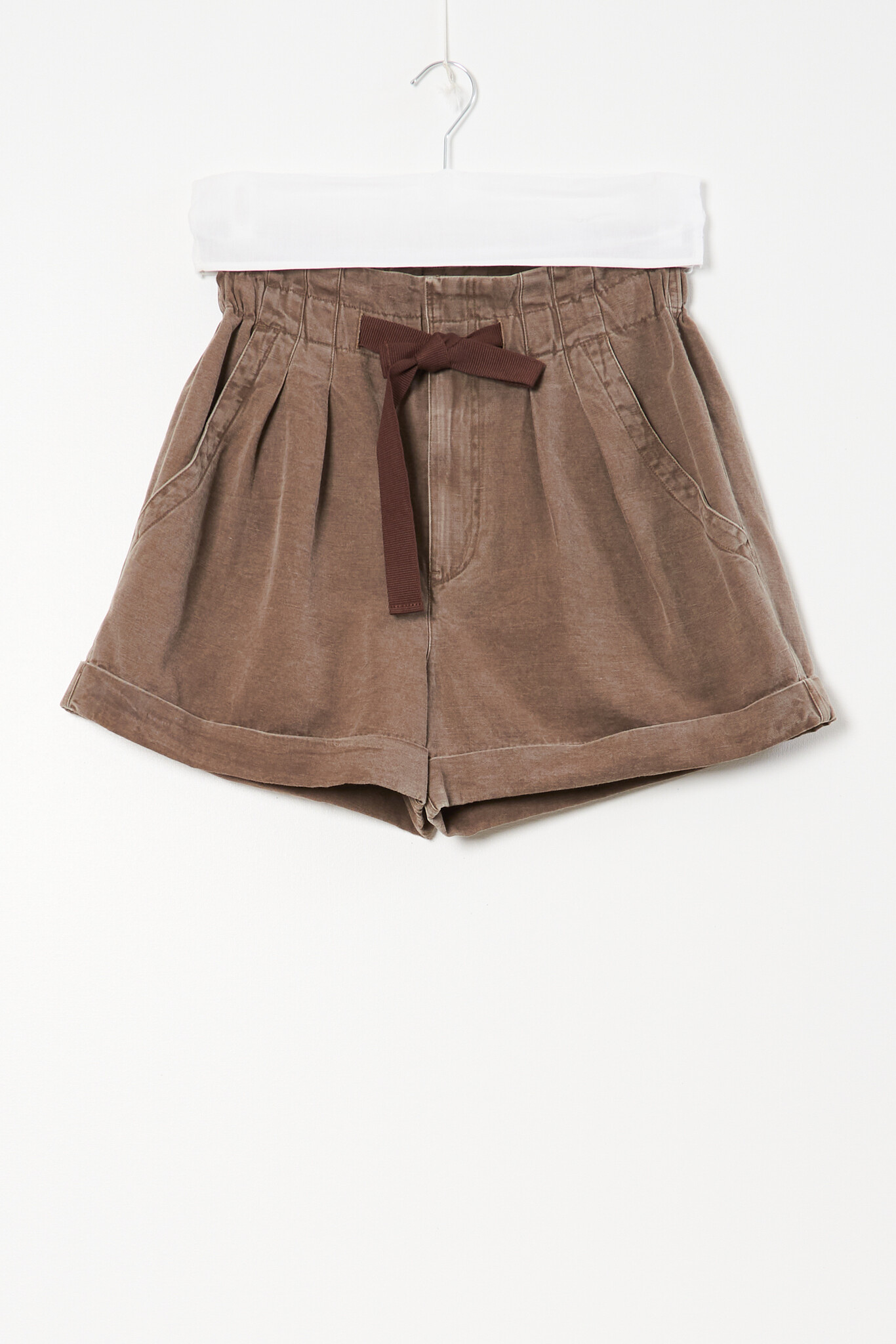 Marant Etoile - Nirma light cotton shorts