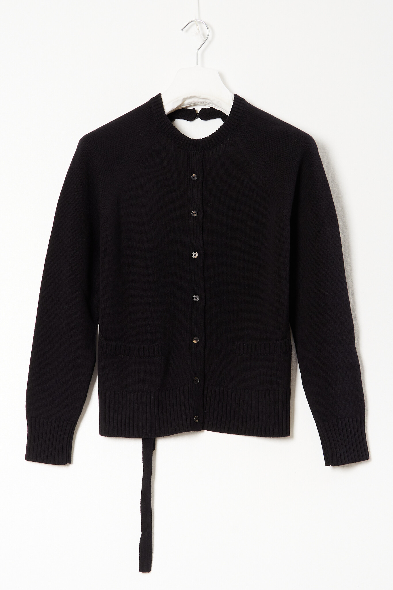 Cordera Merino wool open back cardigan