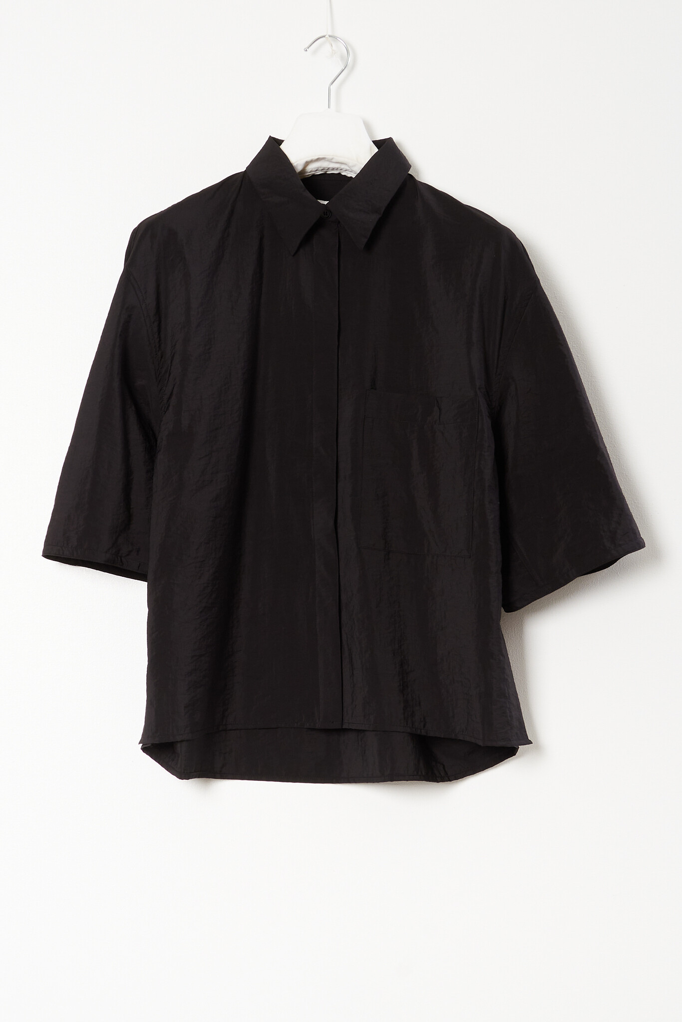 Christian Wijnants - Talona cropped sleeved shirt