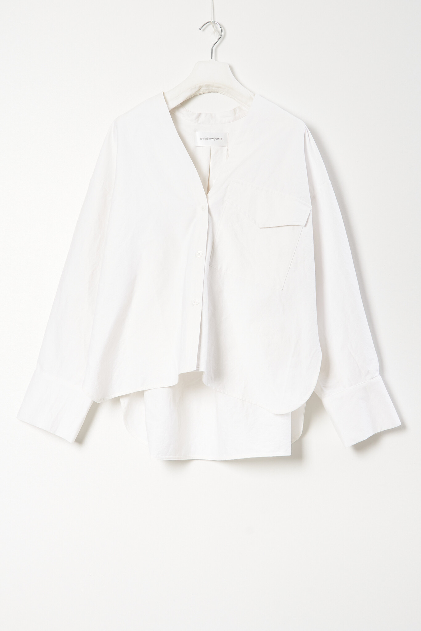 Christian Wijnants - Tariez V-neck oversized shirt