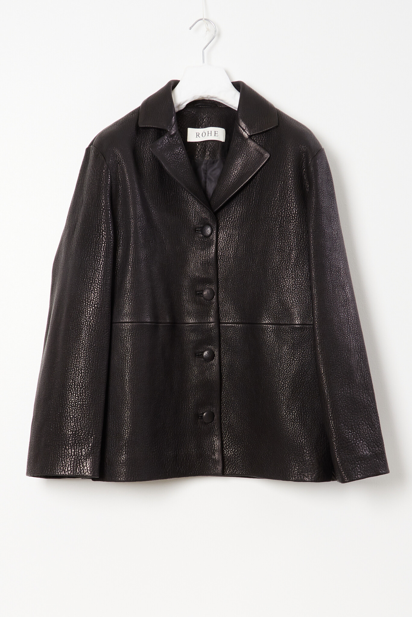 Róhe Grain leather jacket