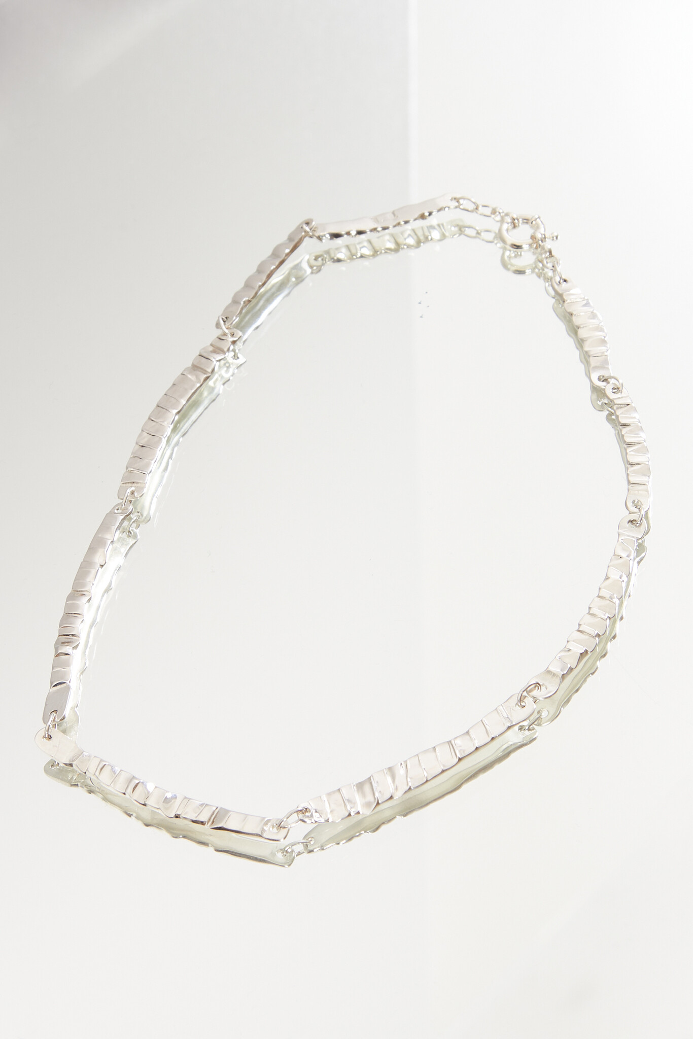 Tweek - Gray flex necklace