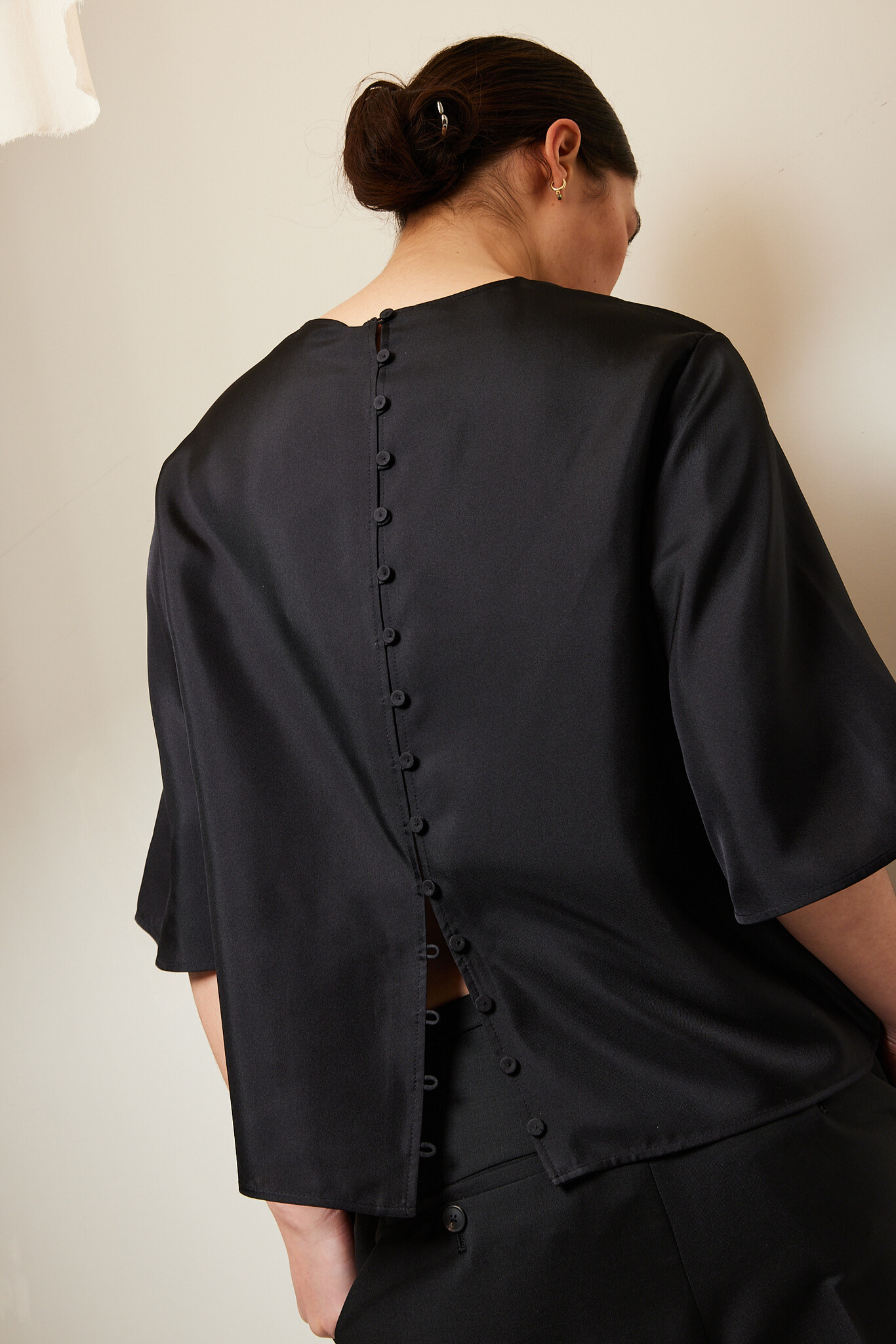Róhe - Buttoned silk top