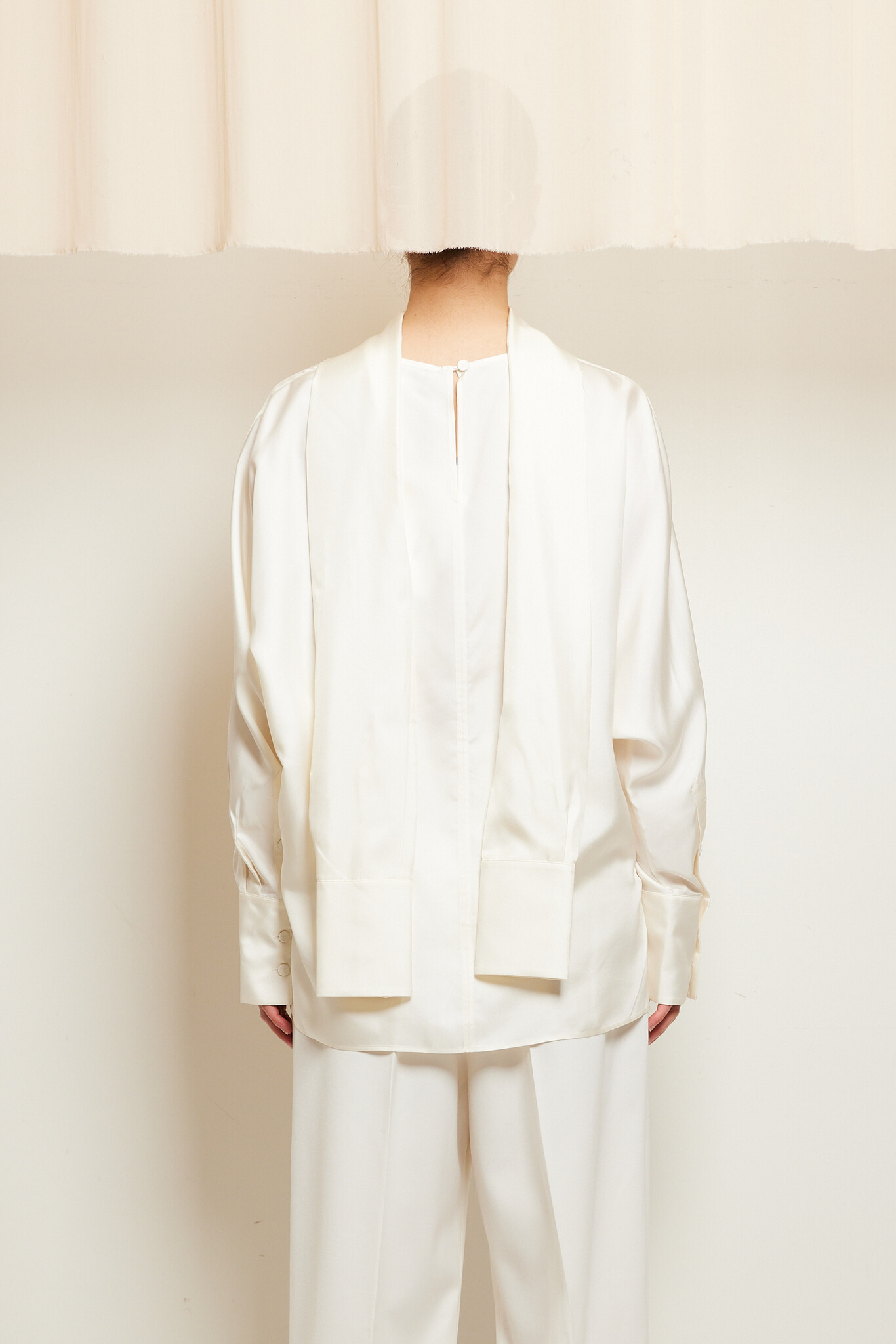 Róhe - Foulard silk top