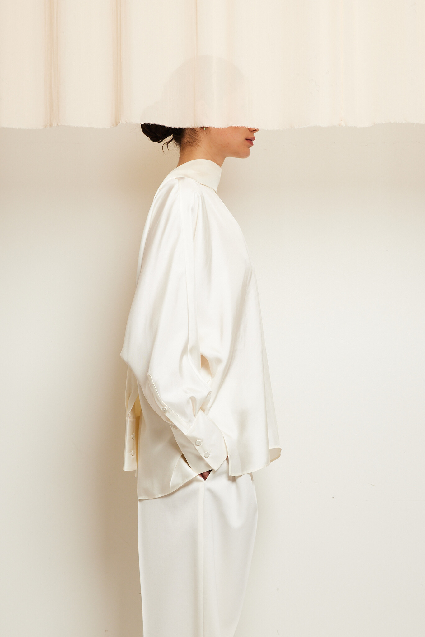 Róhe - Foulard silk top