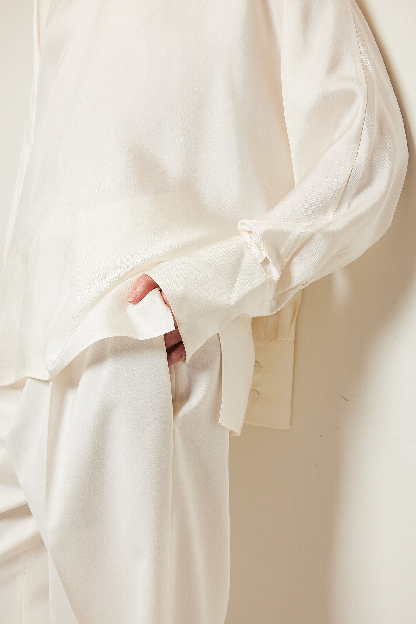 Róhe - Foulard silk top