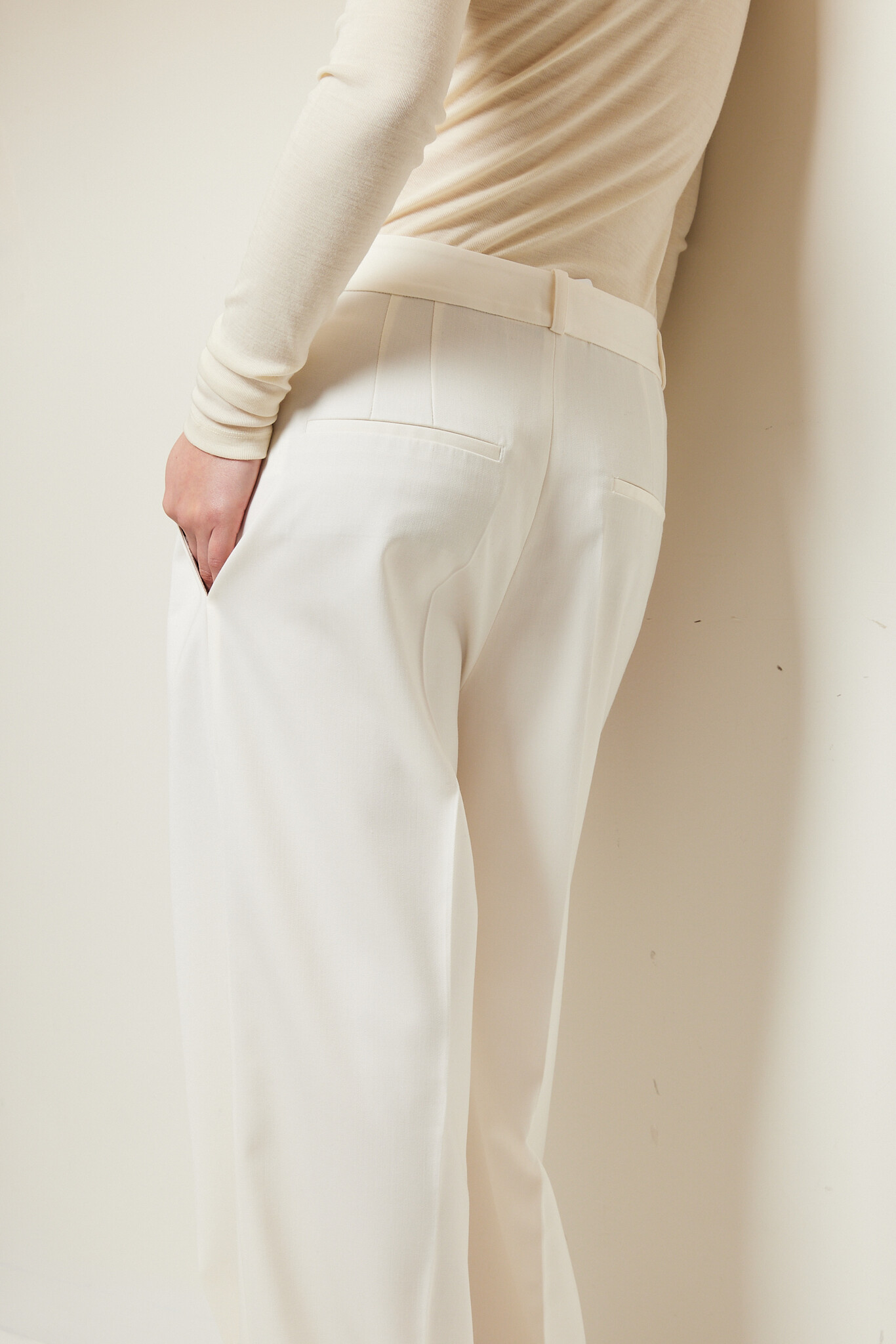 Róhe - Mid waist tailored trousers