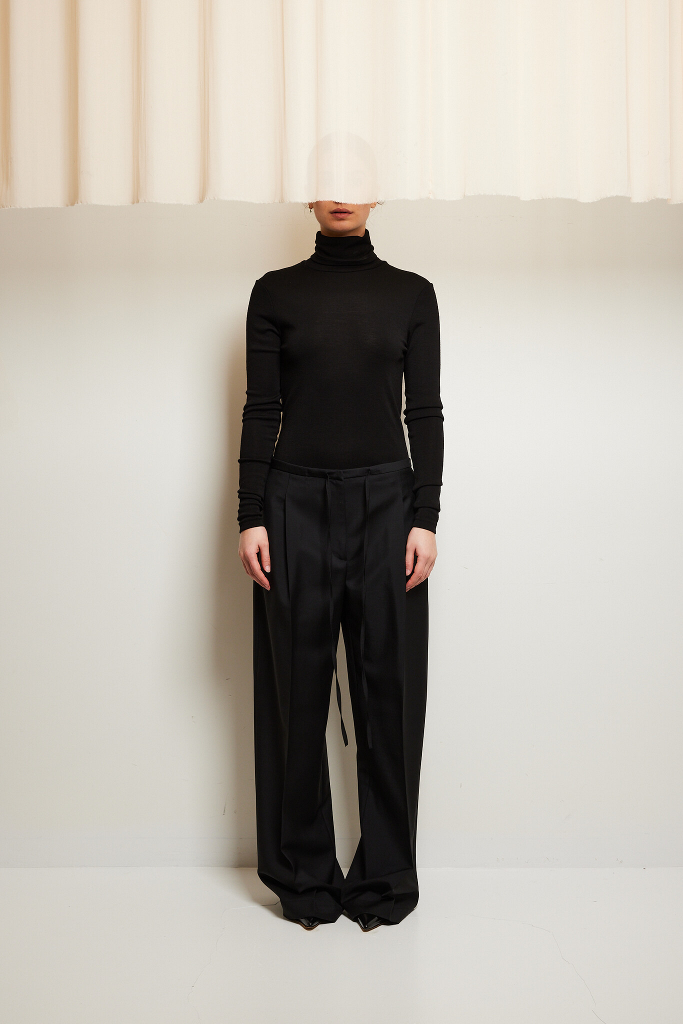 Róhe Relaxed drawstring trousers