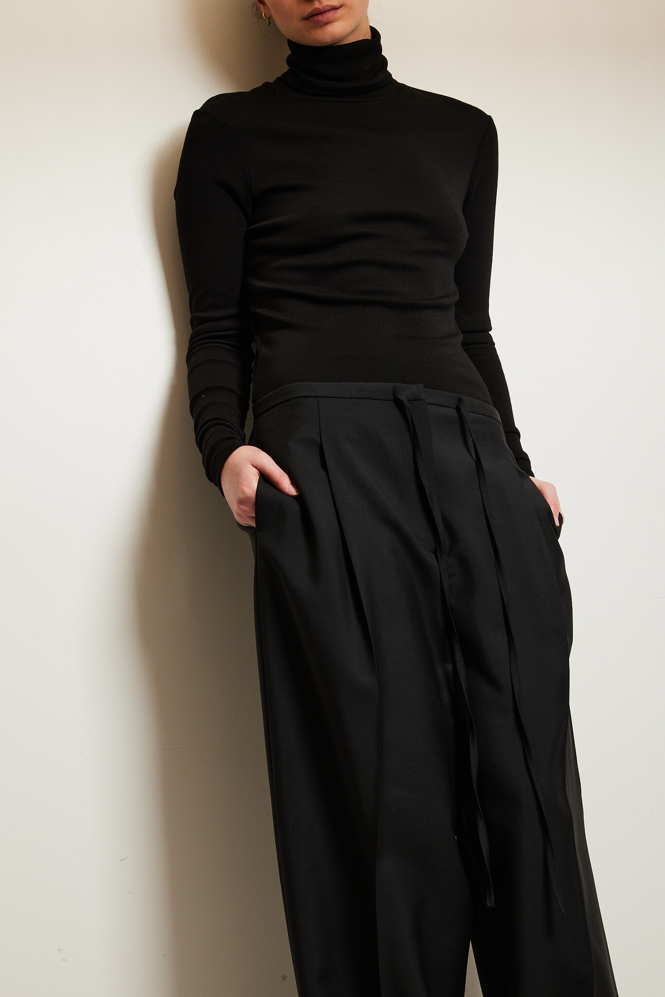 Róhe - Relaxed drawstring trousers
