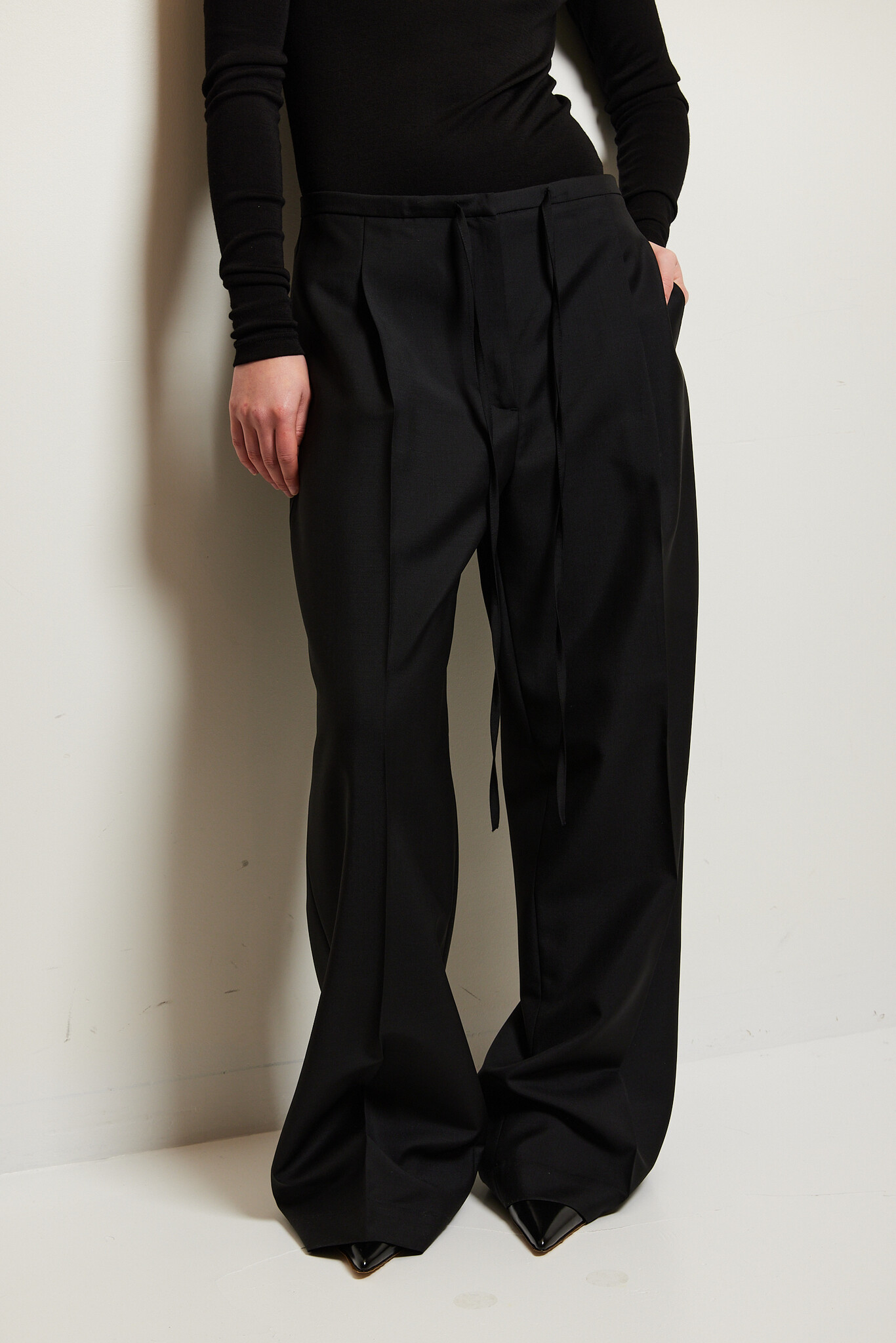 Róhe - Relaxed drawstring trousers