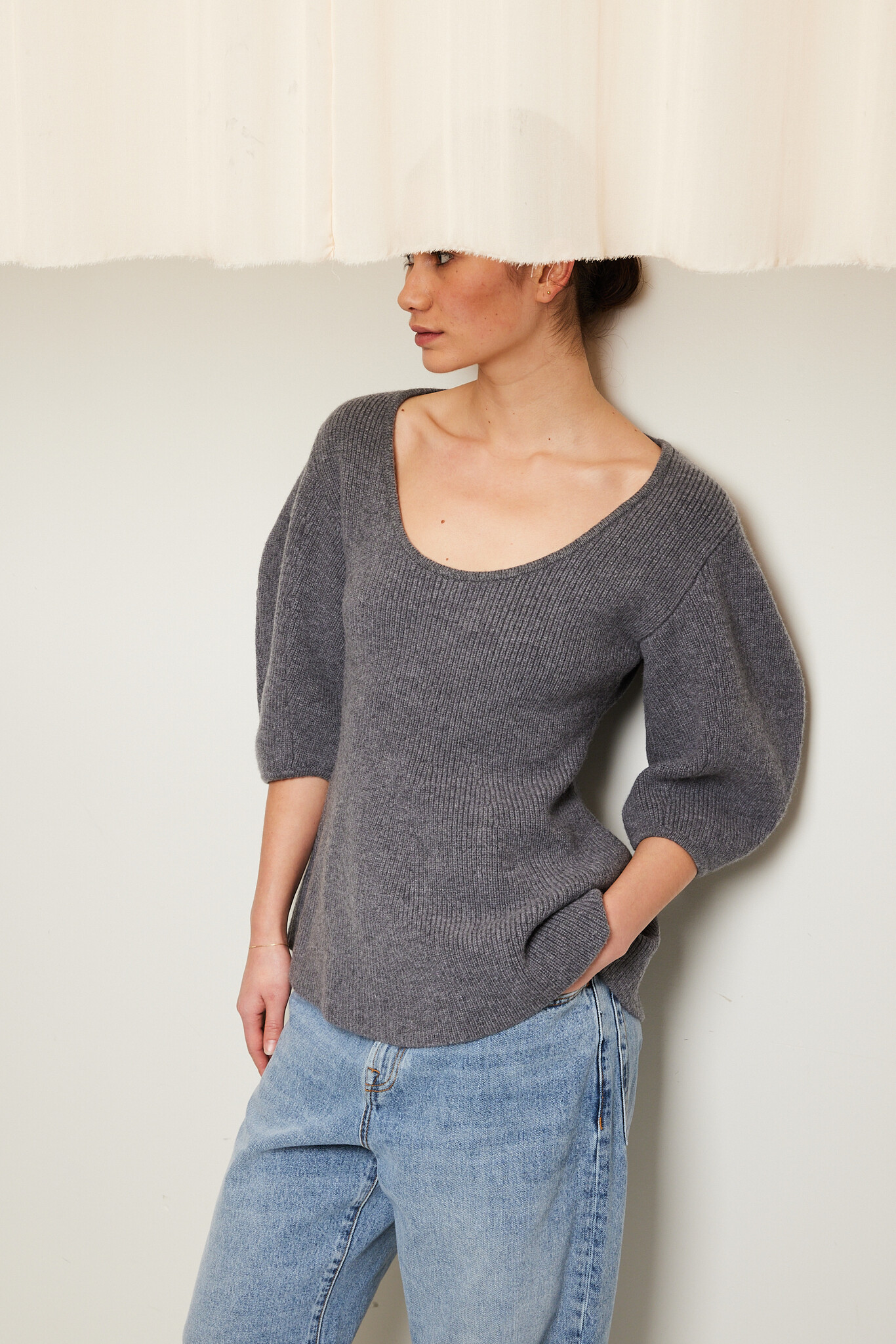 Róhe - Sculptural knitted top