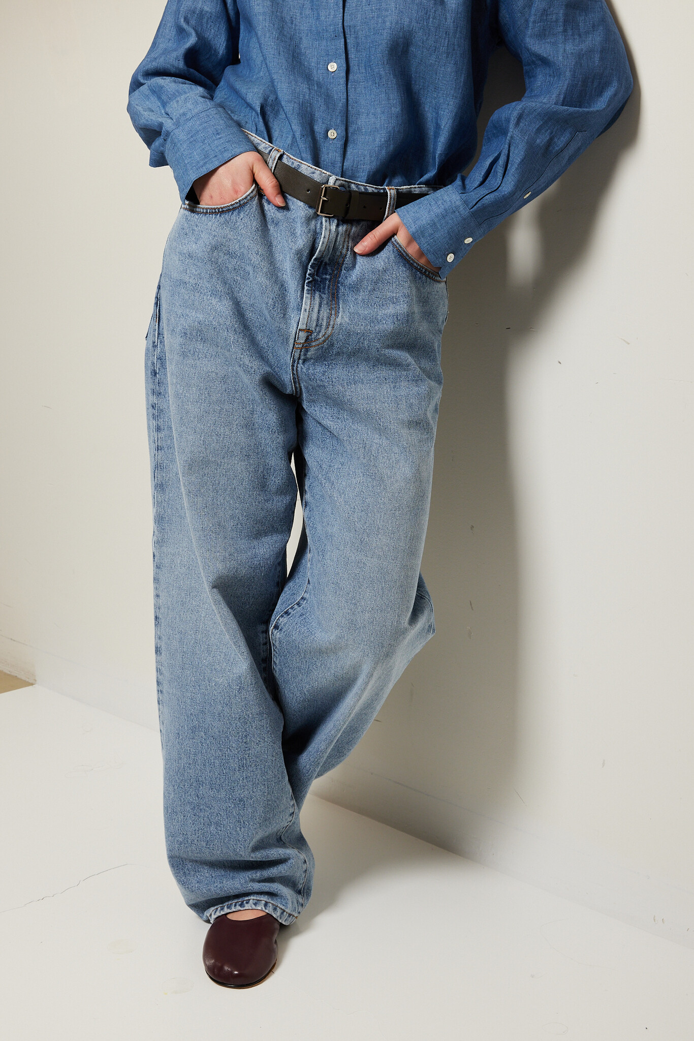 Róhe - Signature baggy fit denim