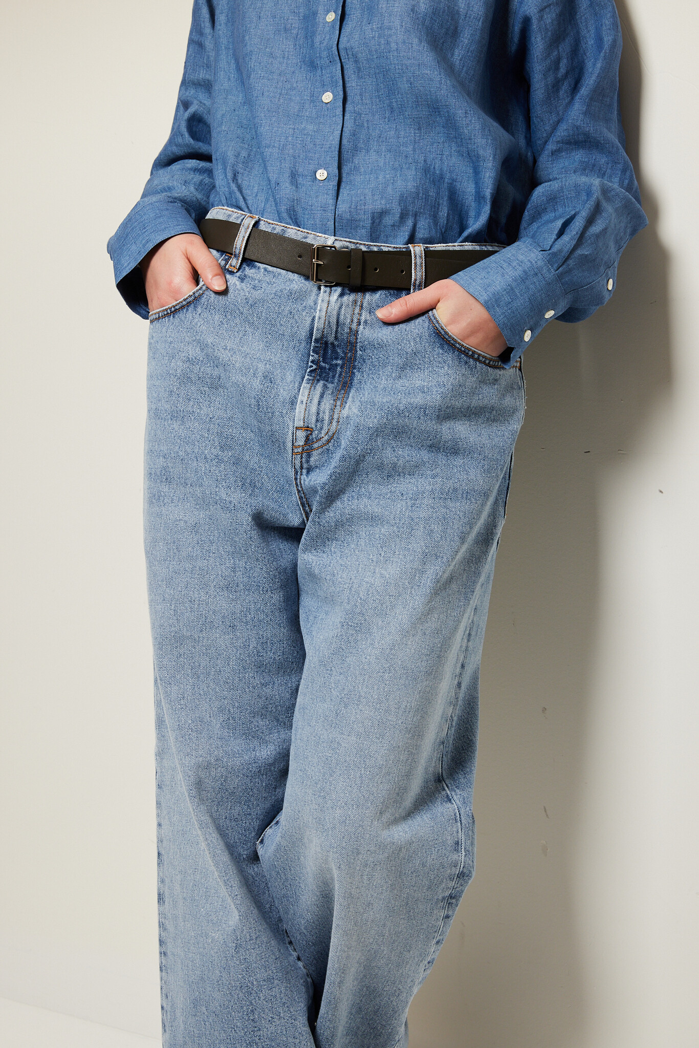 Róhe - Signature baggy fit denim