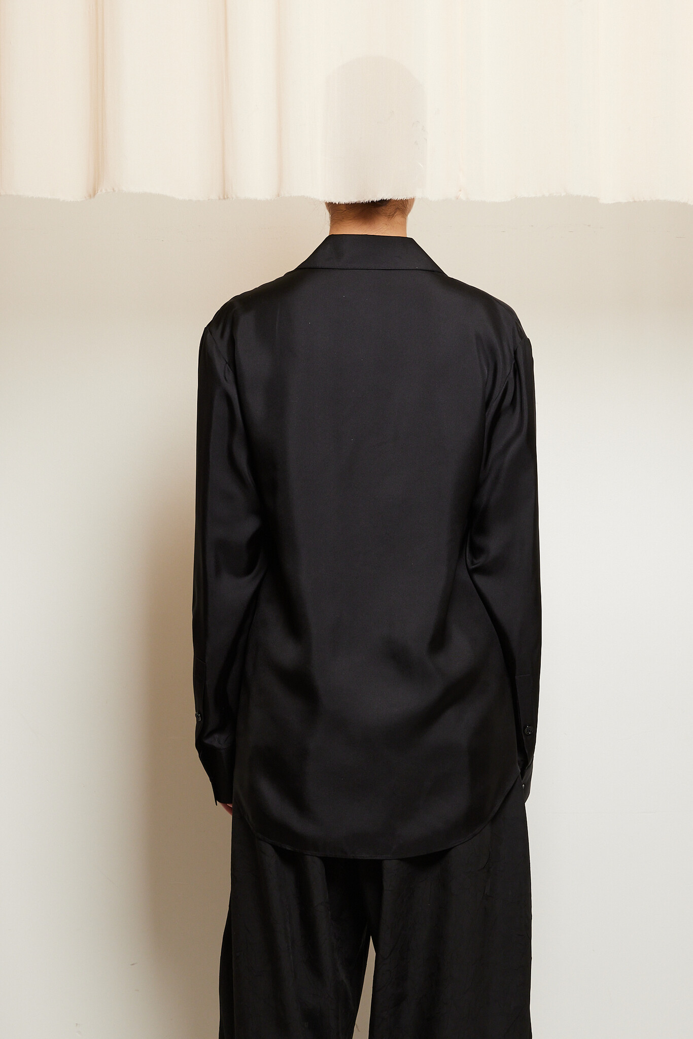 Róhe - Silk knotted shirt