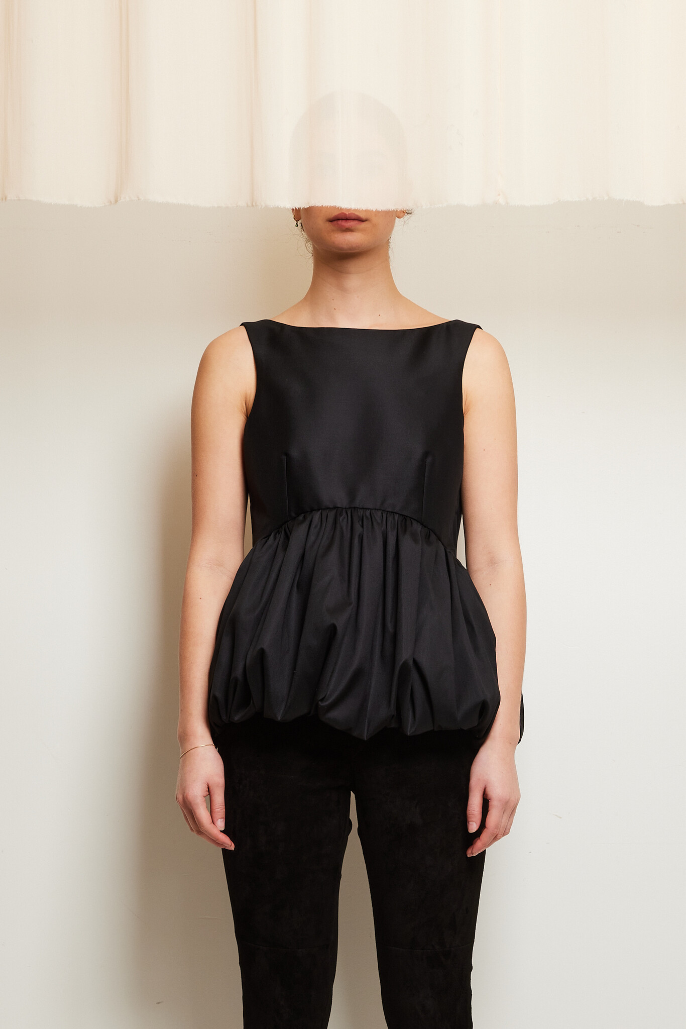 Róhe Voluminous peplum top