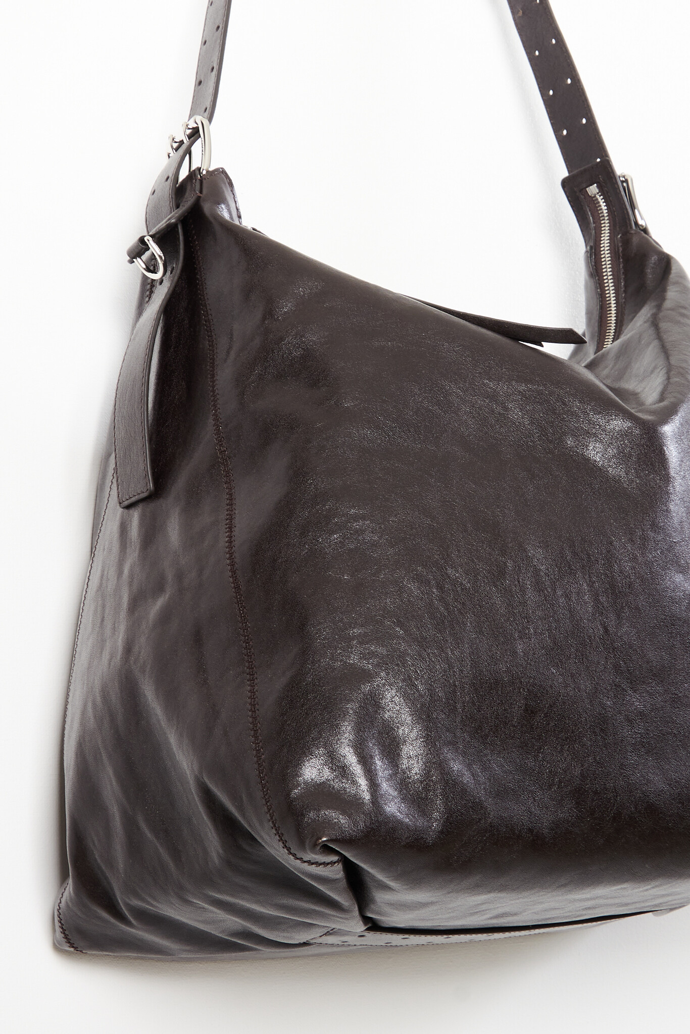 Lemaire - Belted hobo bag