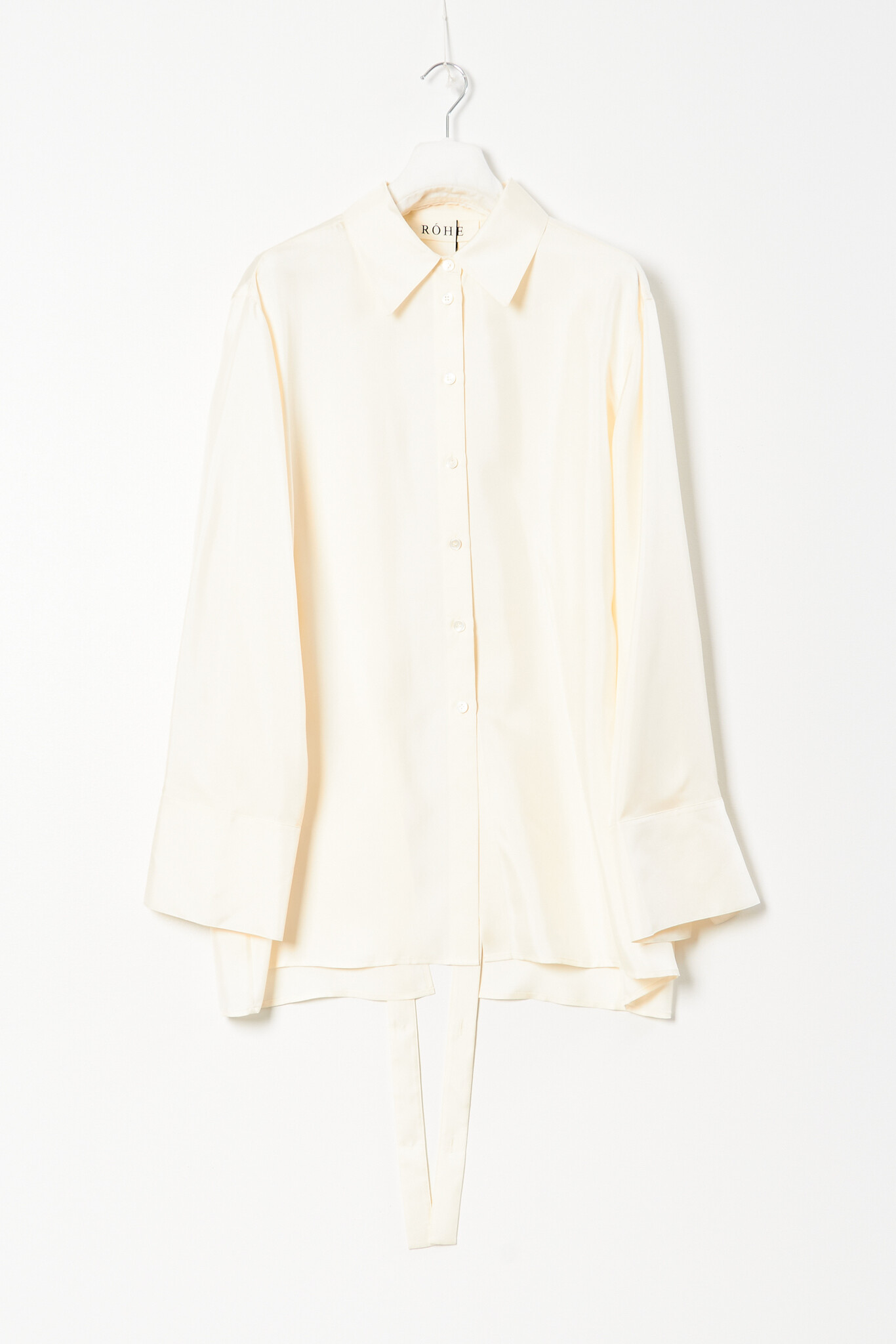 Róhe - Deconstructed silk shirt
