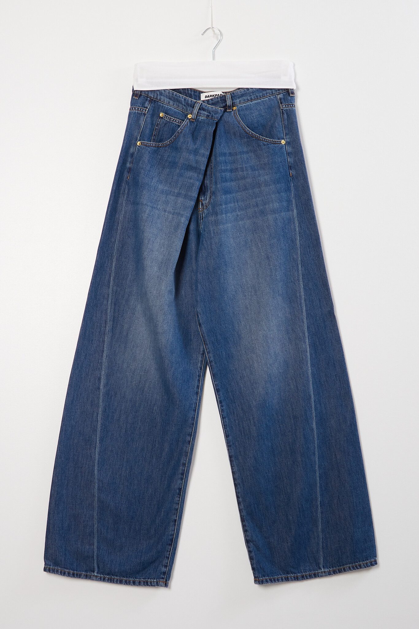 Darkpark - Ines fold over tencel denim