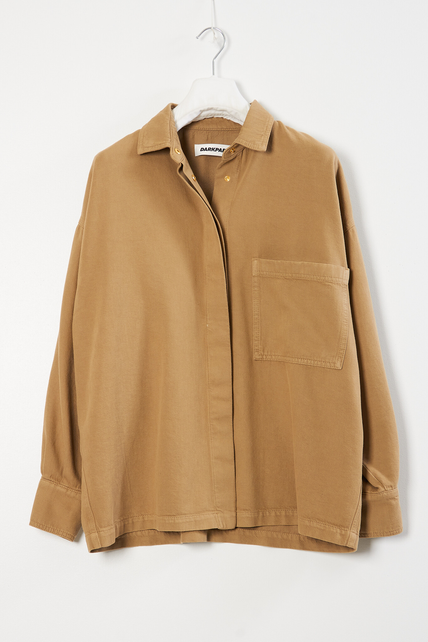 Darkpark - Jenny tencel denim boxy shirt