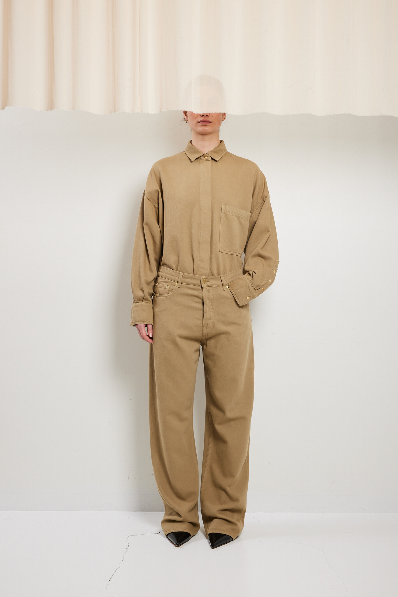 Darkpark Gale relaxed fit tencel denim