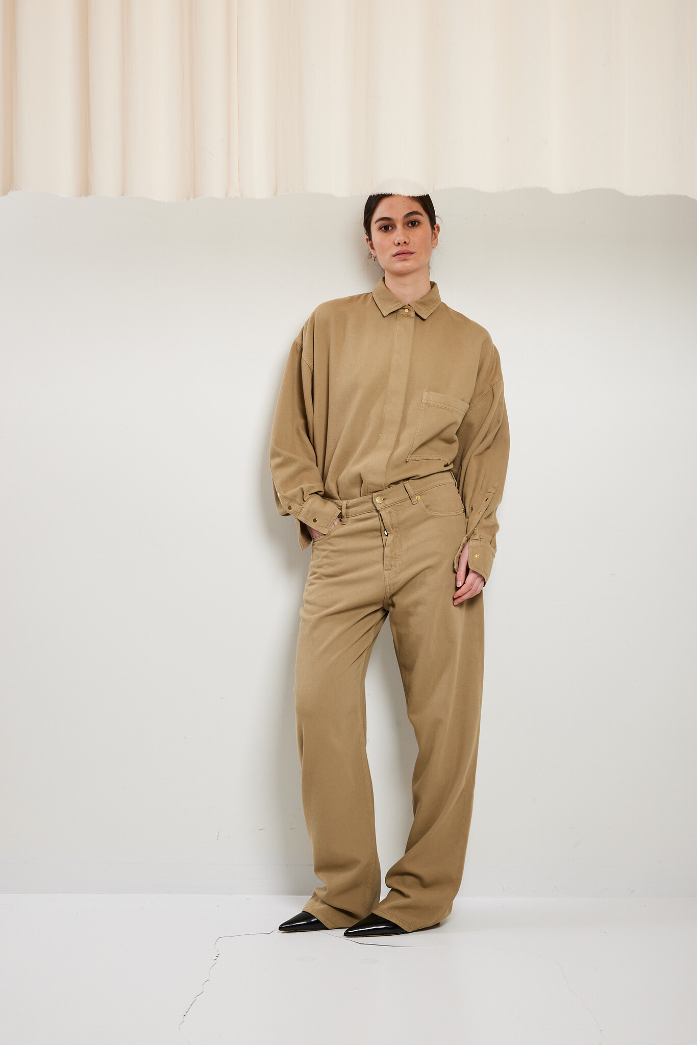 Darkpark - Gale relaxed fit tencel denim