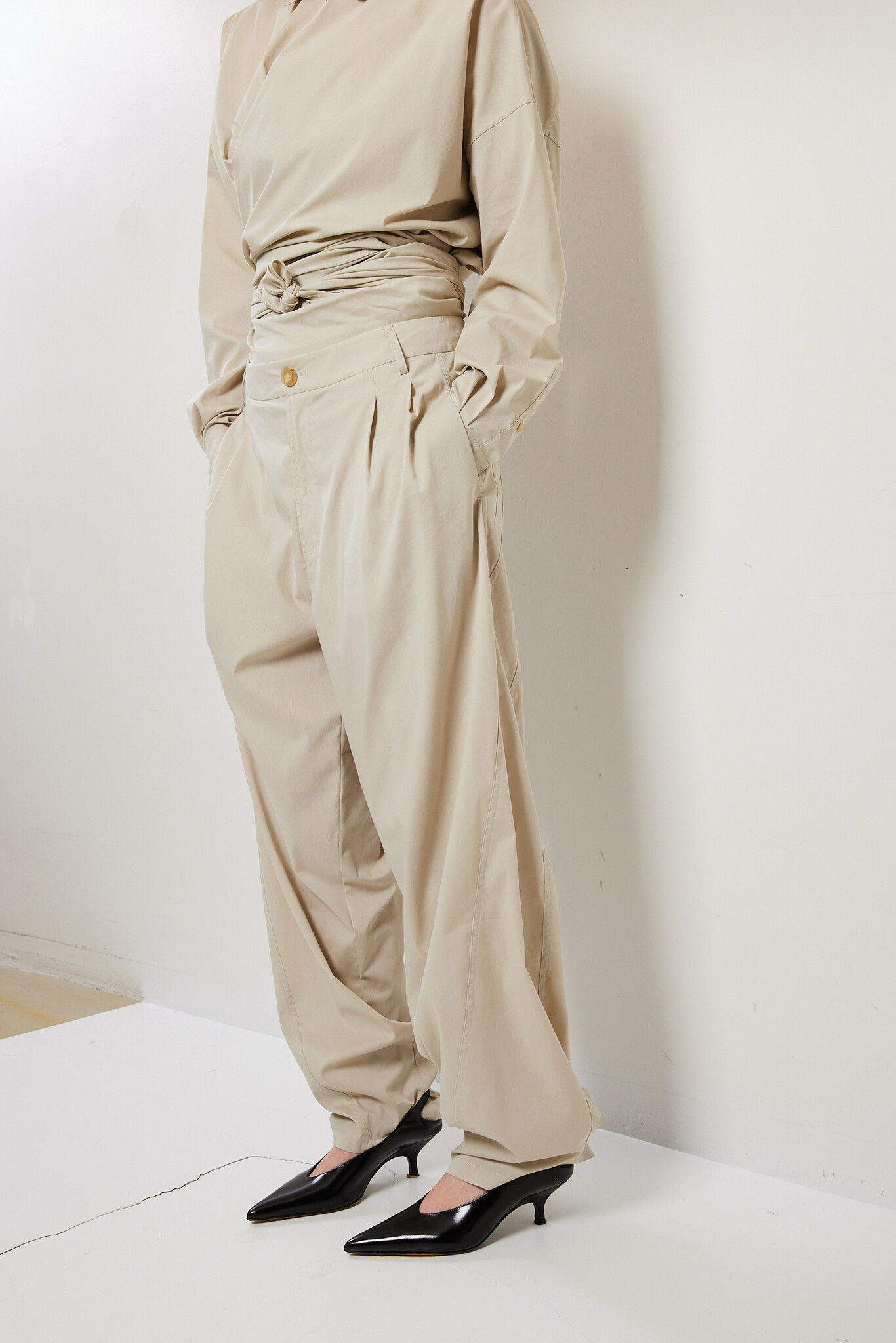 Darkpark - Phebe light poplin pants