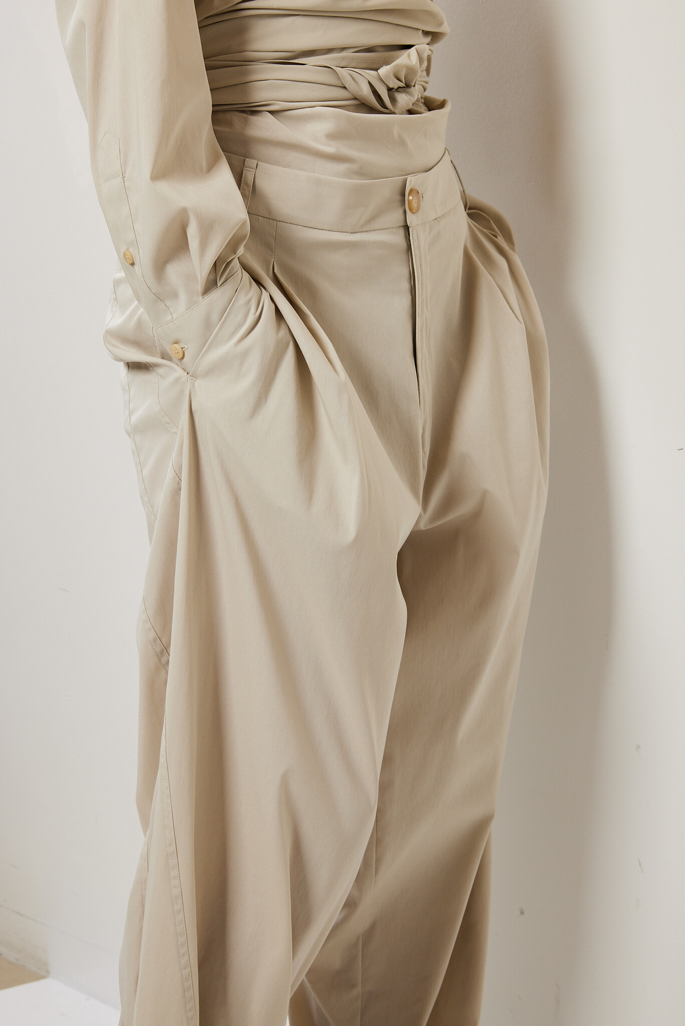 Darkpark - Phebe light poplin pants