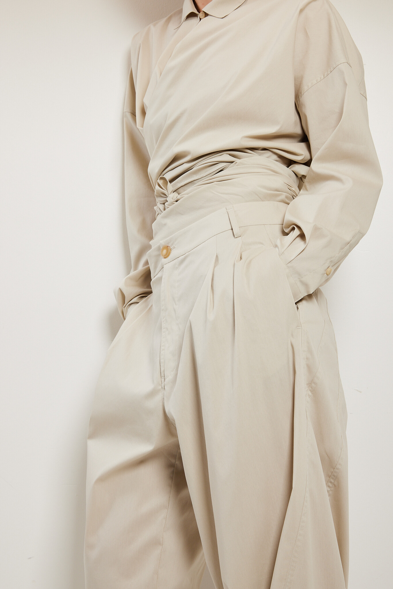 Darkpark - Phebe light poplin pants