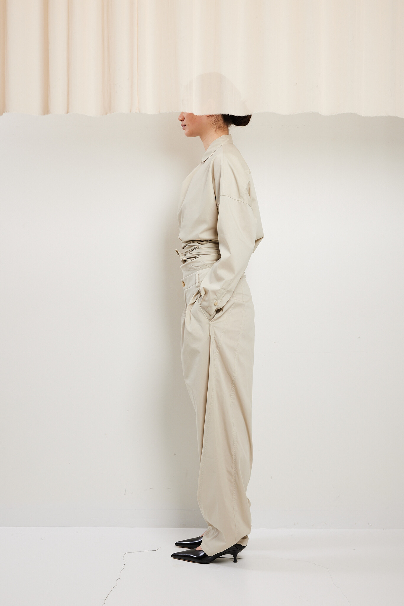 Darkpark - Phebe light poplin pants