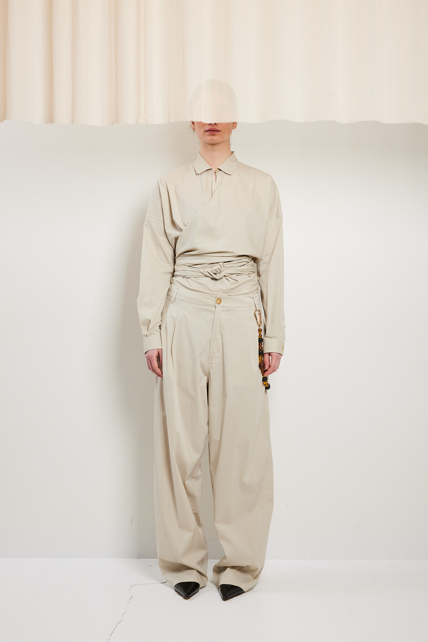 Darkpark Phebe light poplin pants