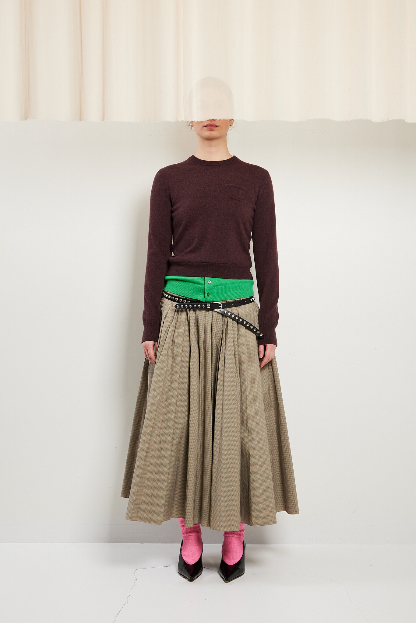 Meryll Rogge Crew neck double sweater