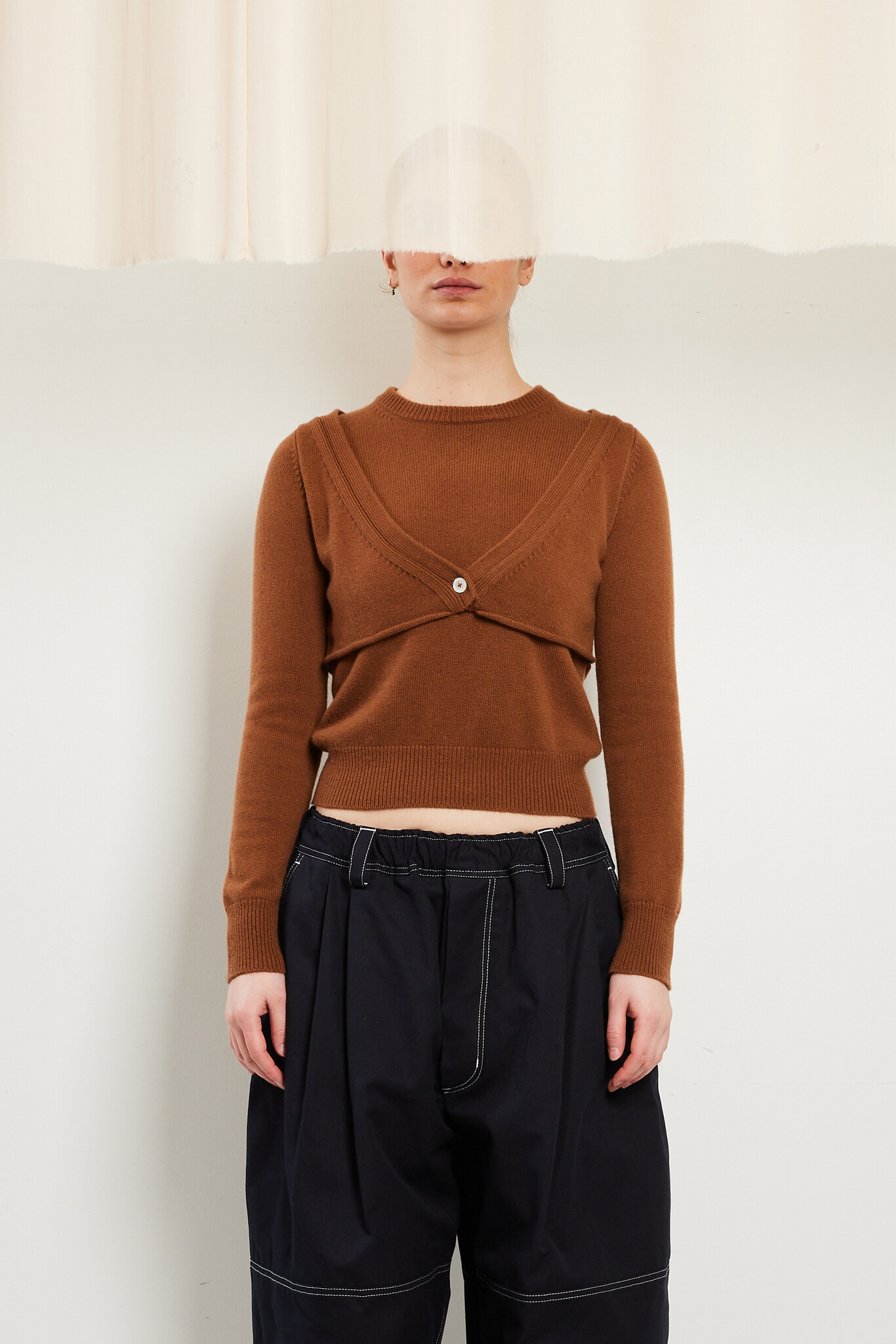 B.B. Wallace Dine cashmere cardigan