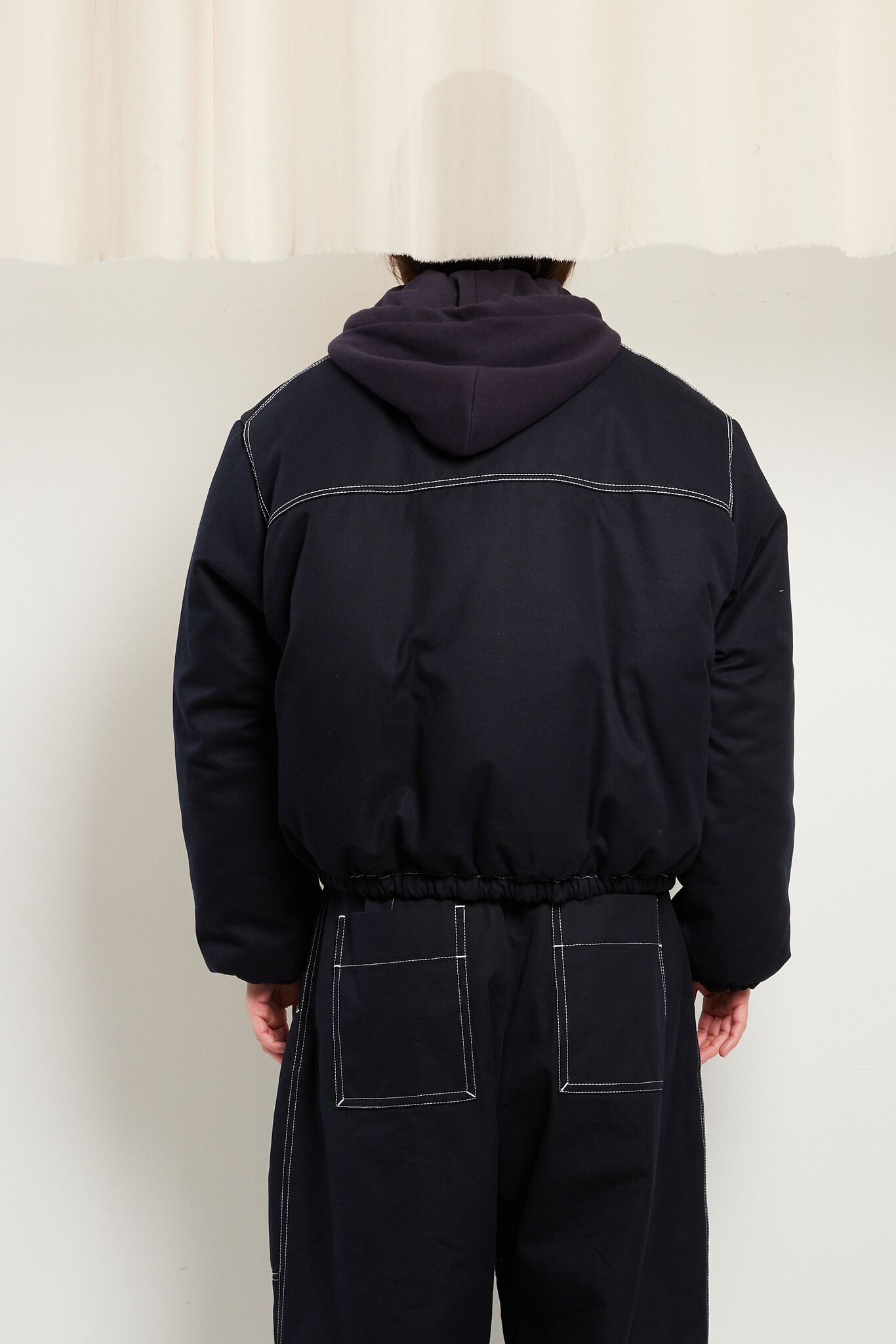 Meryll Rogge - Dyed cotton padded bomber