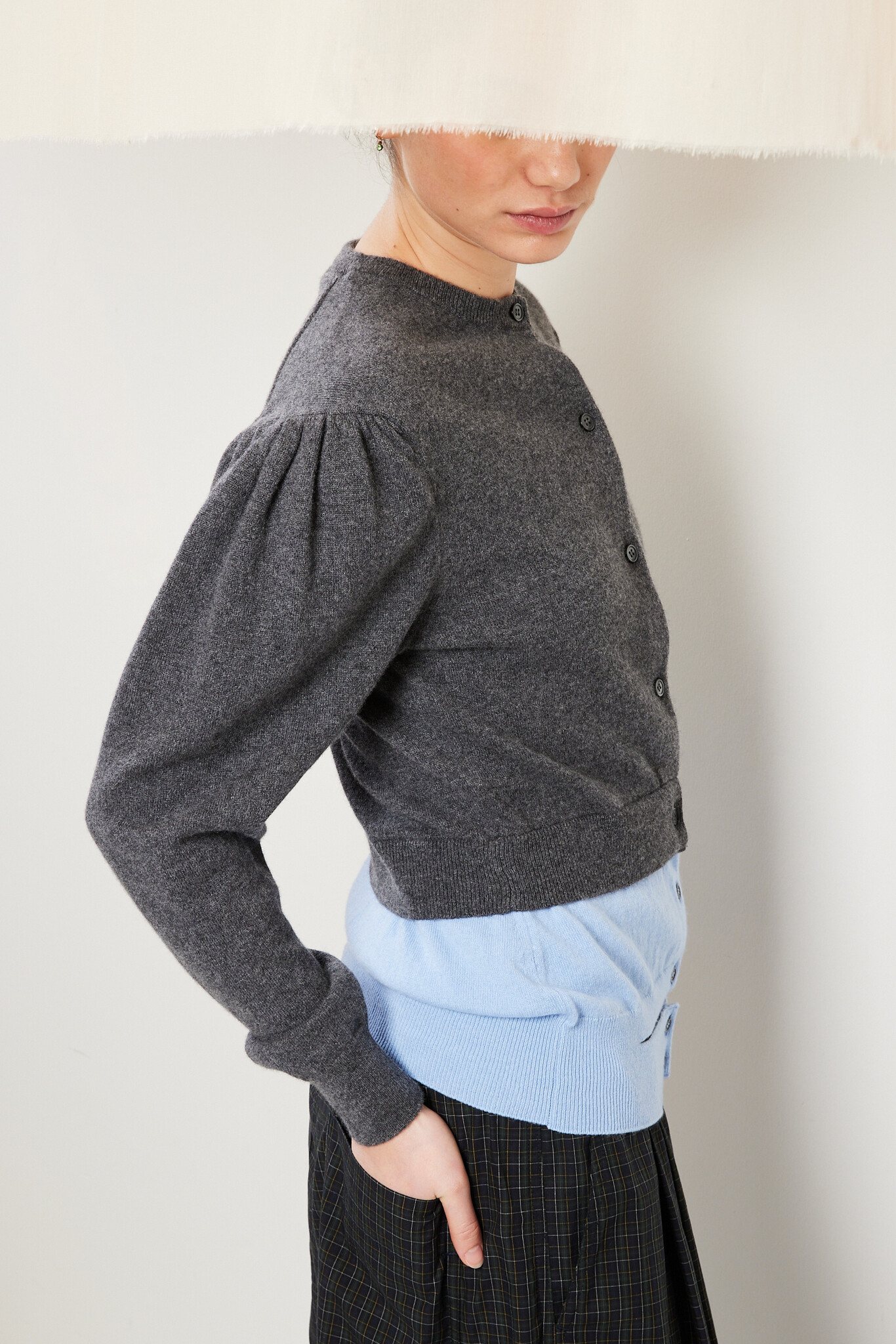 Meryll Rogge - Crew neck cashmere cardigan
