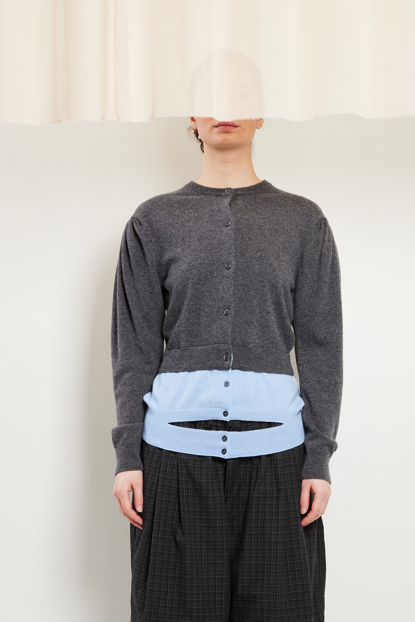 Meryll Rogge Crew neck cashmere cardigan